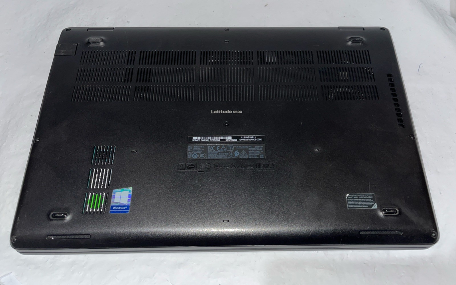 Dell Latitude 5500 15.6″ i7-8665U@1.9GHz, 16GB RAM, 256GB M2, Win 11 Pro *READ*