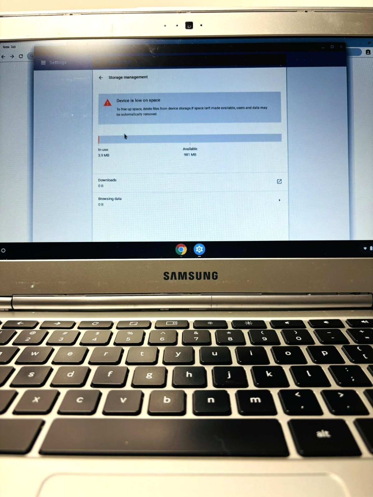 Samsung 303C Chromebook 11.6″, Dual Core, 2Gb RAM, 16Gb – inc Charger