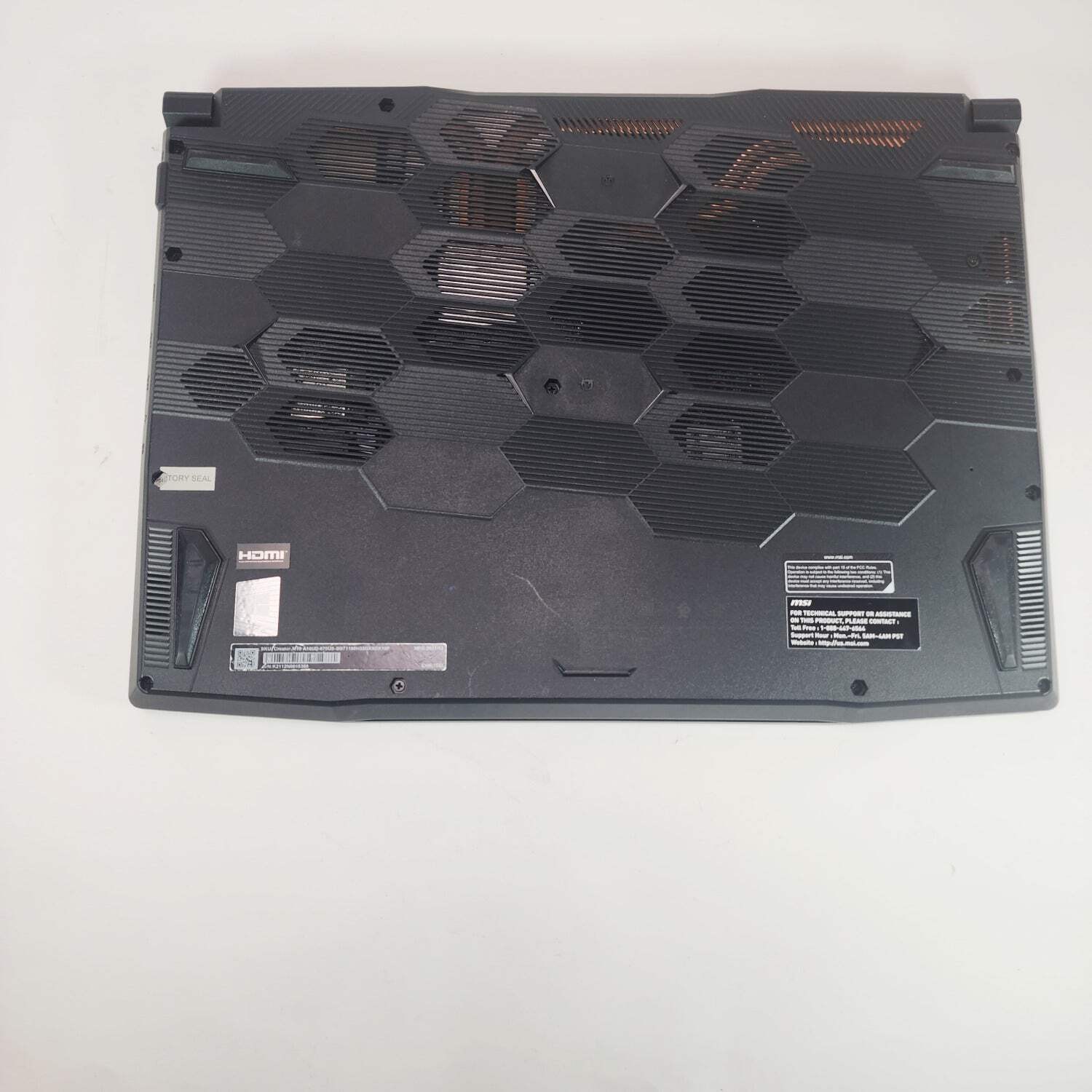 MSI Creator M16 16″ i7-1180H 2.3GHz 32GB RAM 1TB SSD GeForce RTX 3050