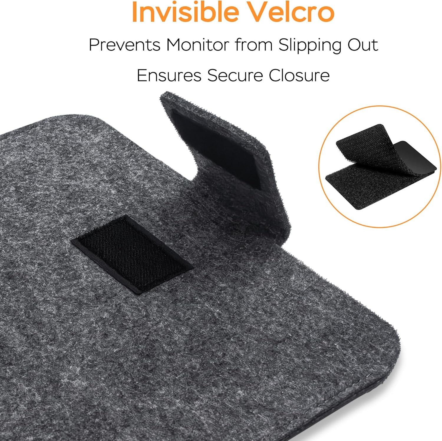 Portable Sleeve Case for 18.5 Inch Monitor – Compatible with Sceptre Kado MNN KY