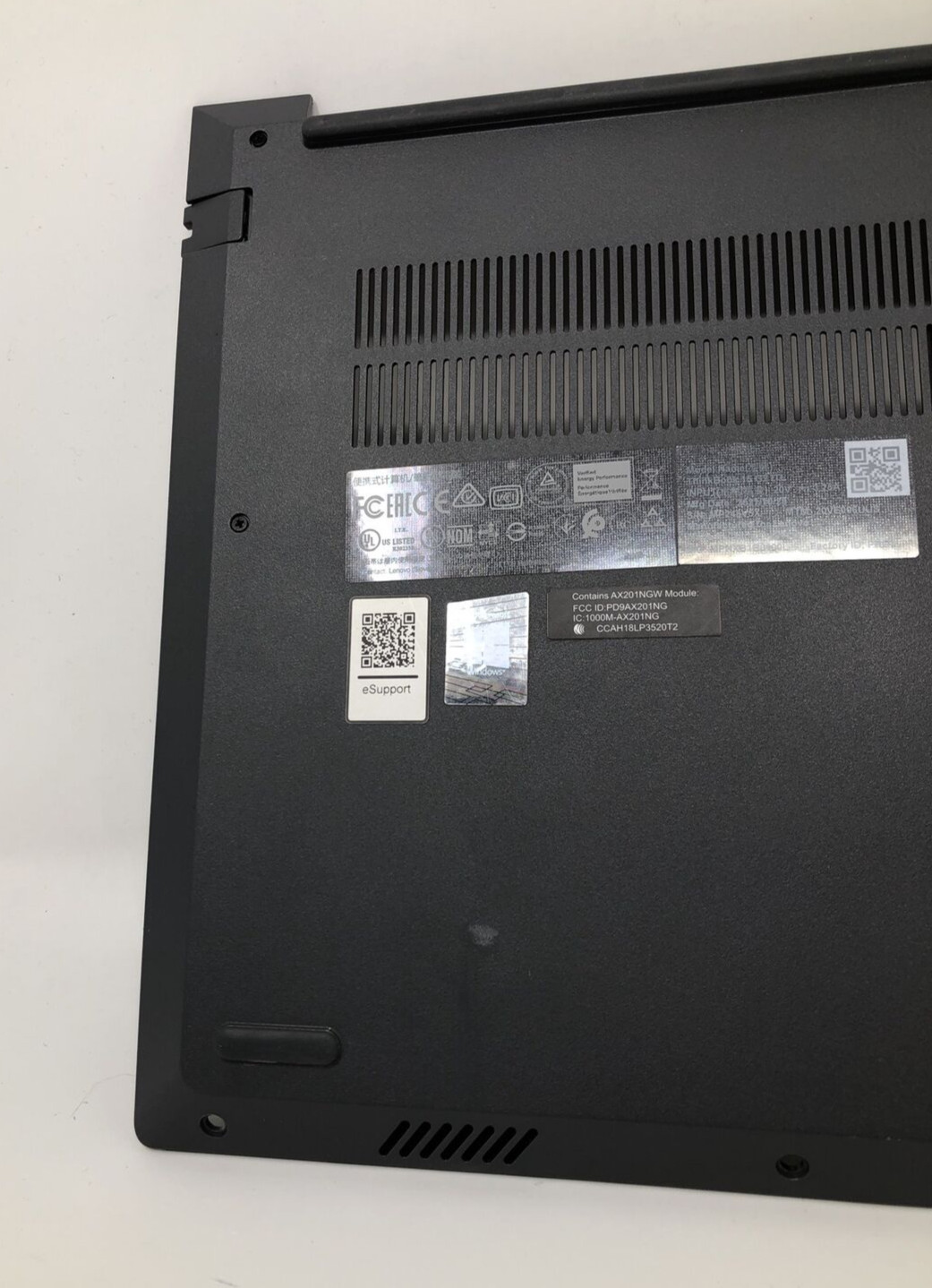 Lenovo ThinkBook 15 G2 ITL Bottom Cover – Top Cover Scratched
