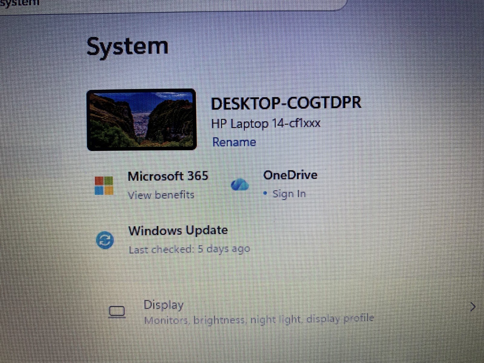 HP 14-cf1010dx Touch-Screen LAPTOP Pentium Gold 4GB RAM WIN 11 Pro 64GB SSD
