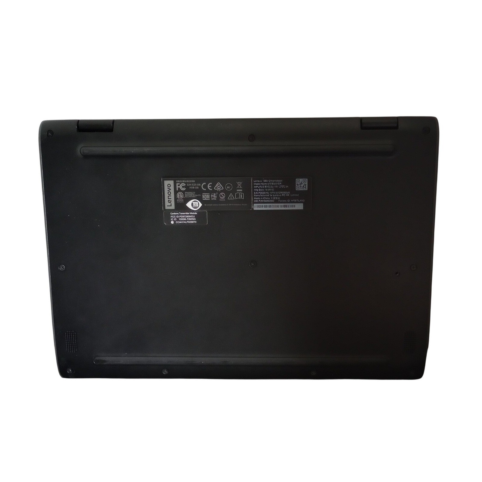 Lenovo 100e Chromebook 81ER 11.6″ Intel Celeron 4GB RAM 16GB eMMC NO CHARGER
