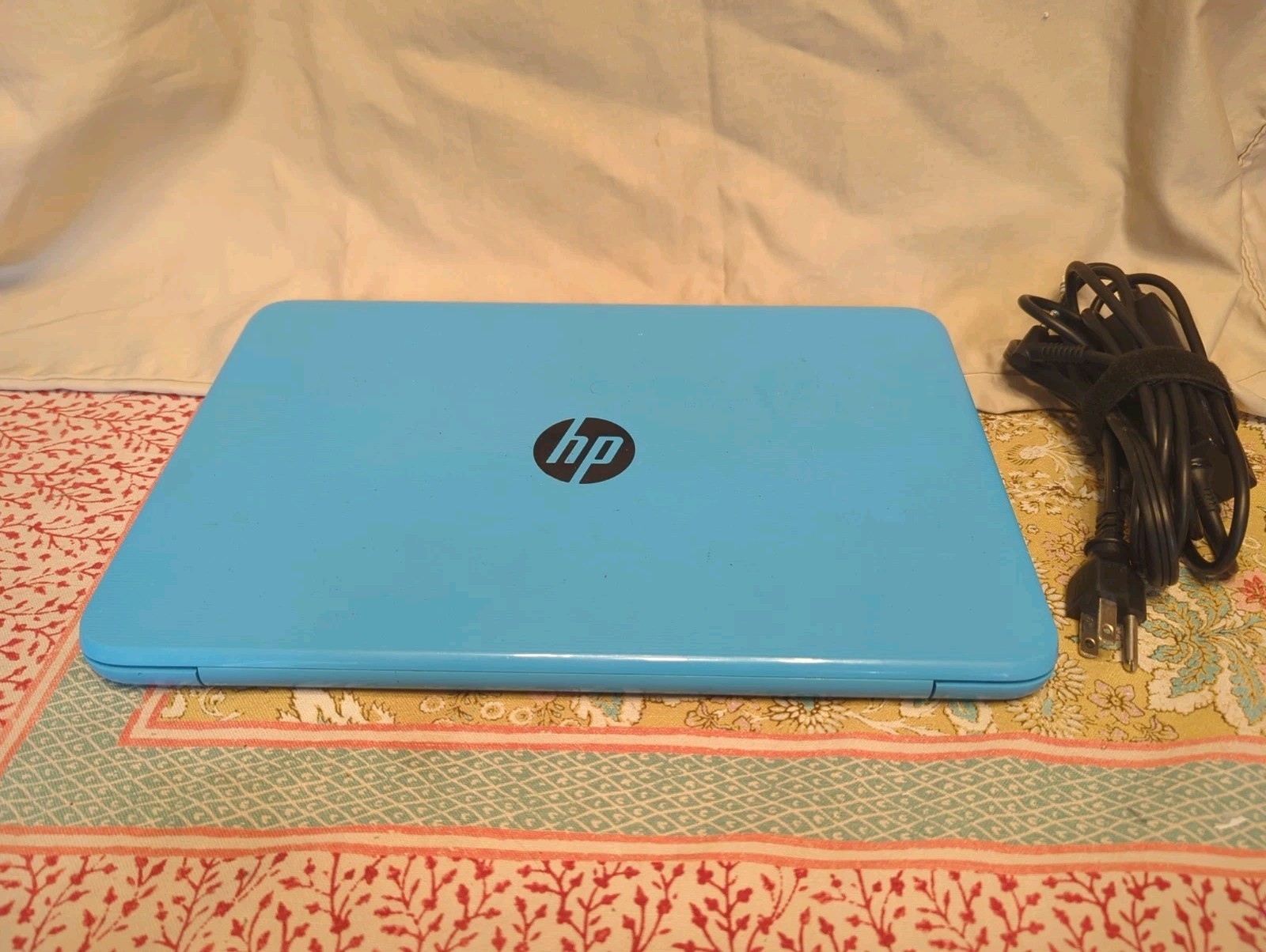 HP Stream Laptop Blue 11-AH011WM w/ Charger – TESTED WORKING 4GB RAM Notebook