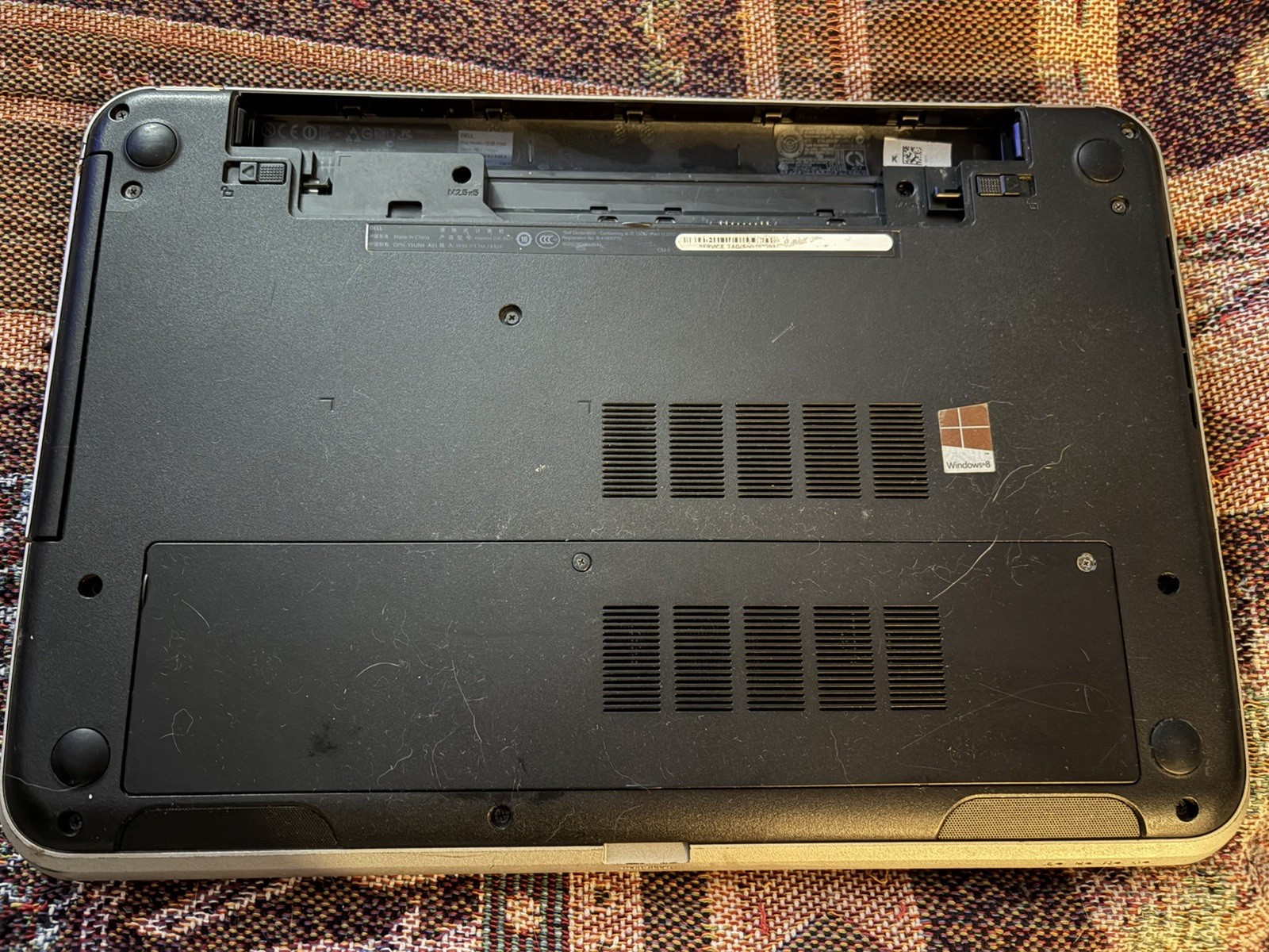 Dell Inspiron Laptop 15r- 5537 Intel i5 Parts Only