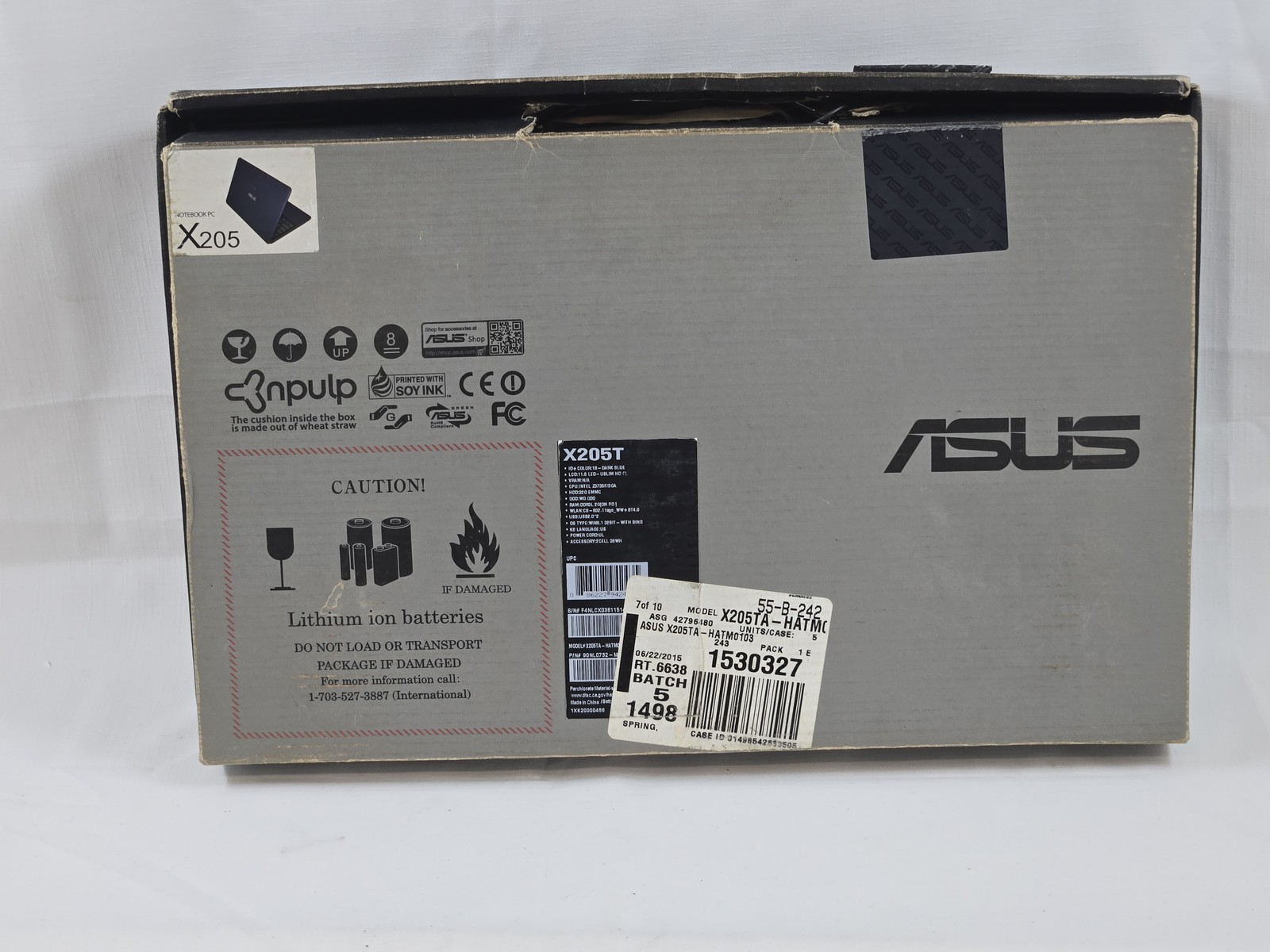 ASUS X205TA 11.6″ Intel Atom 2GB RAM 32GB eMMC Windows 8.1 Laptop *Parts Only*