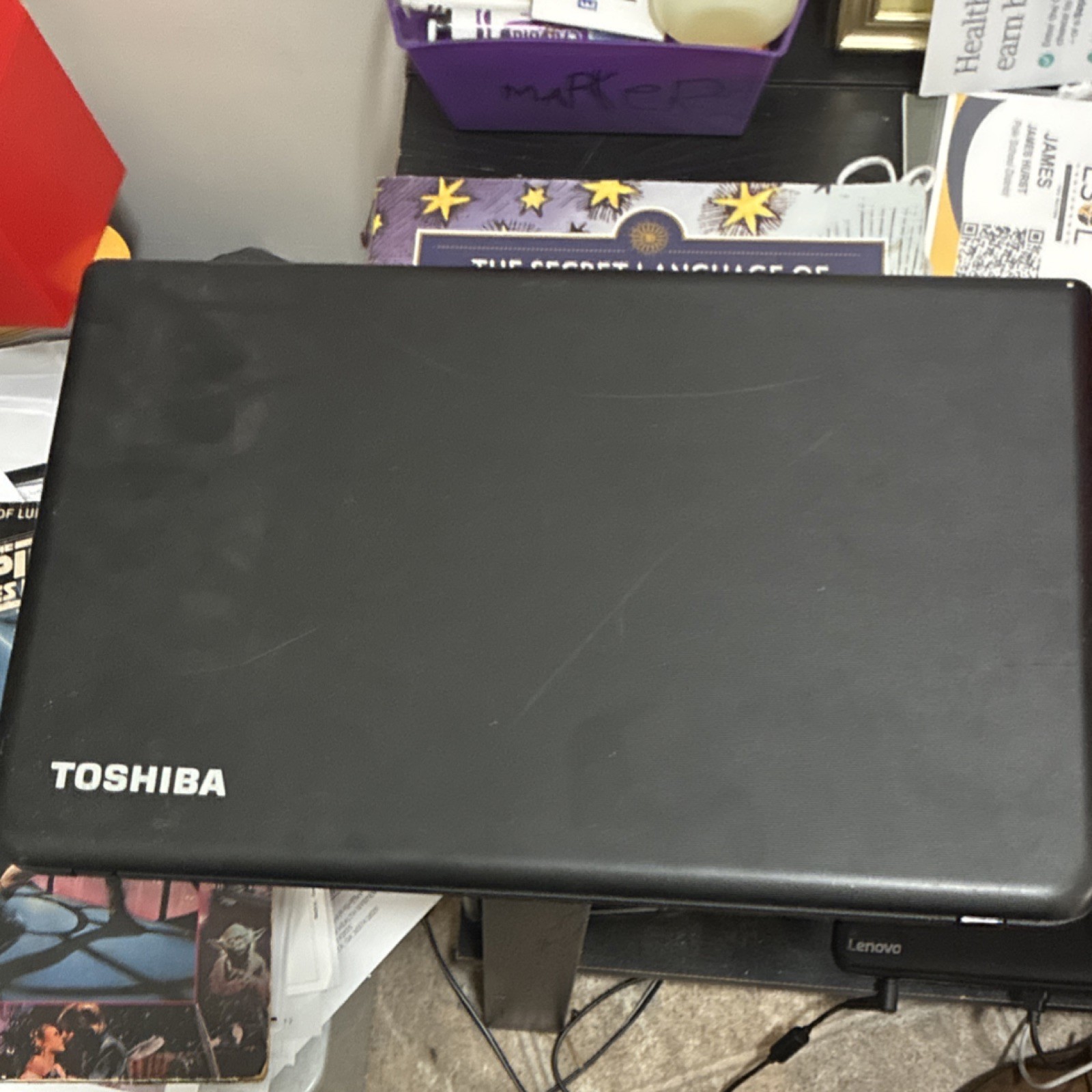 Toshiba Satellite Intel Notebook Laptop Black Numeric Keypad USB HDMI VGA