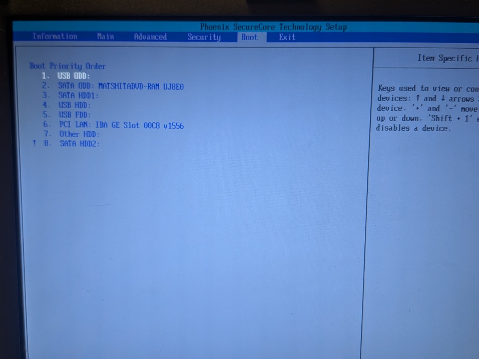 Getac B300 Rugged Laptop i5-4300M 2.6GHz 8GB RAM No HDD Boots to BIOS w/battery