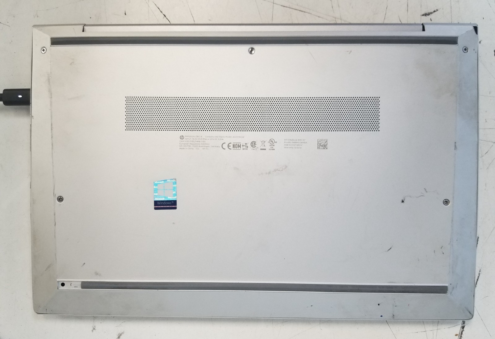 HP EliteBook 840 G7 Intel Core i5-10310U 8GB 1.70GHz NO OS NO SSD