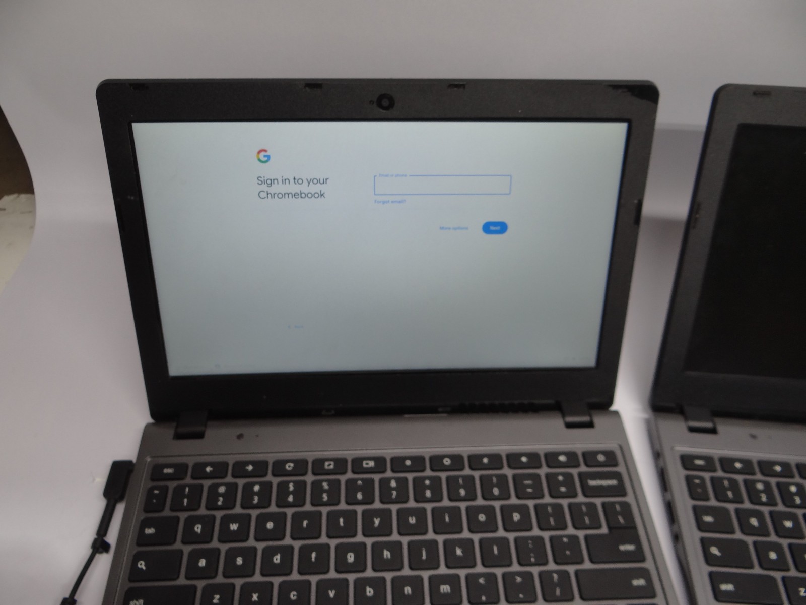 Lot of (2) Acer C720-2844 11.6 inches Intel Celeron 4GB RAM 16GB SSD Chromebook