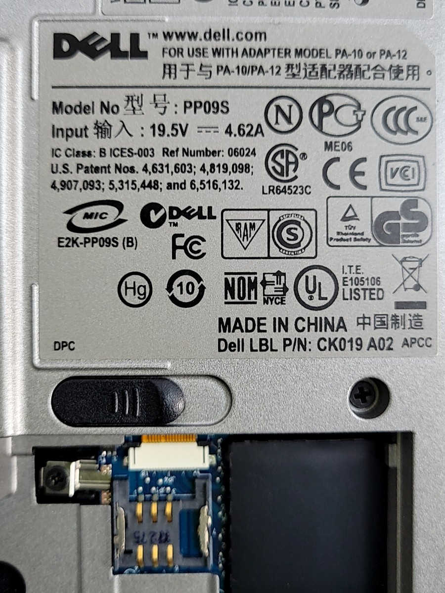 Dell Latitude D430 PP09S Laptop INTEL U1400 2GB SEE NOTES