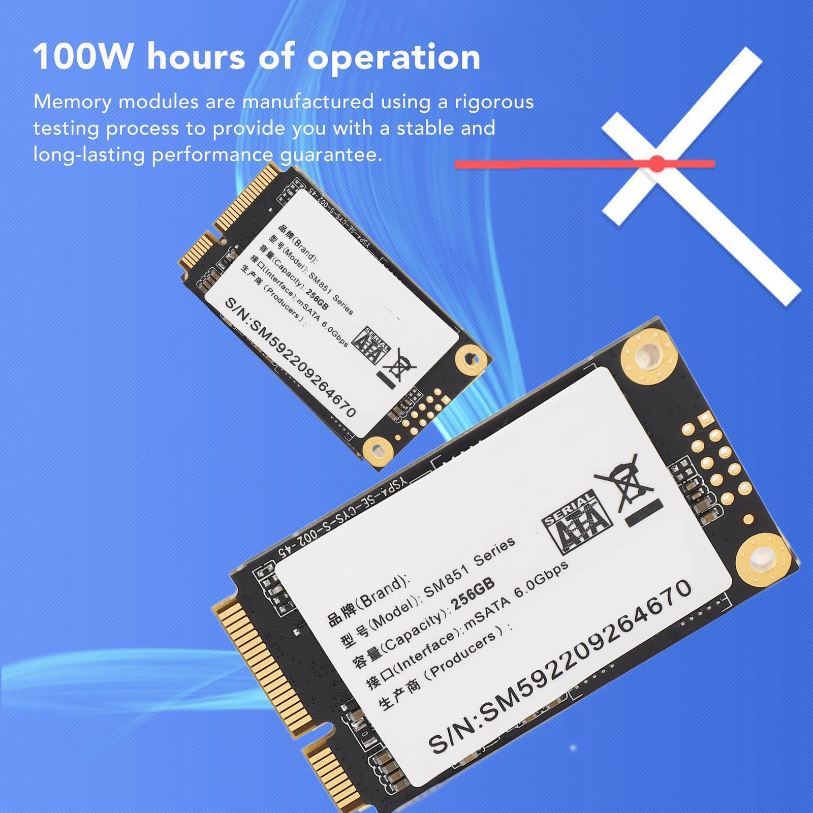 Laptop SSD Performance 500MB/S Read Speed For Desktop Computers With 3D NAND