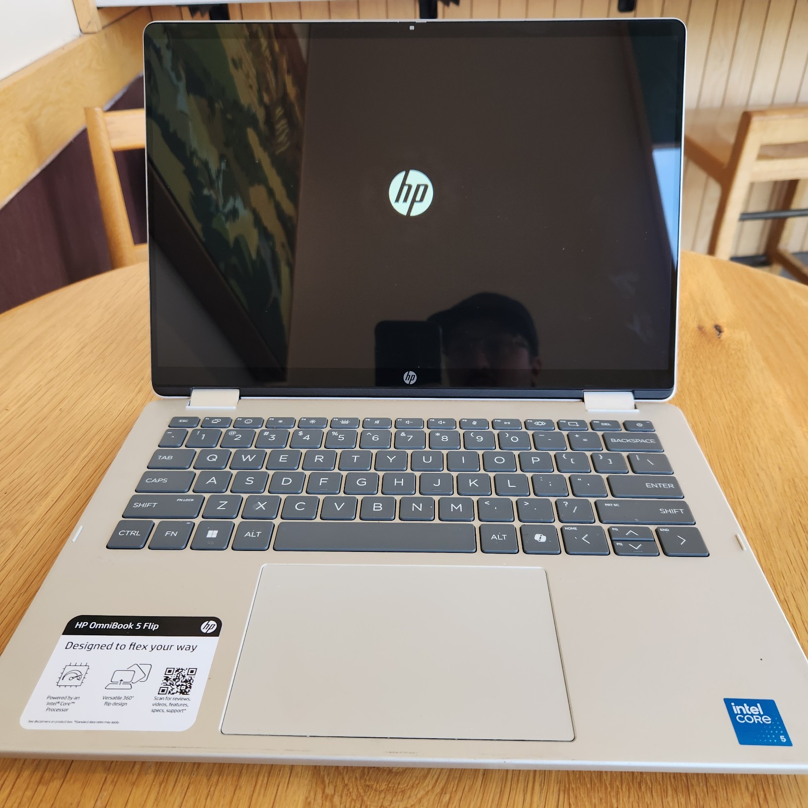 HP OmniBook 5 Flip 14″ Touch Laptop Core 5-120U 8GB RAM 512GB NO CHARGER