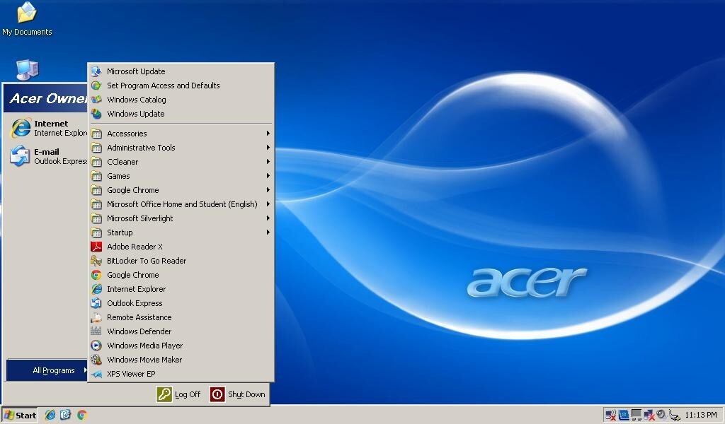 ACER ASPIRE ONE KAV10 LAPTOP PC INTEL 1GM RAM 320GB HDD WINDOWS XP PARTS ONLY