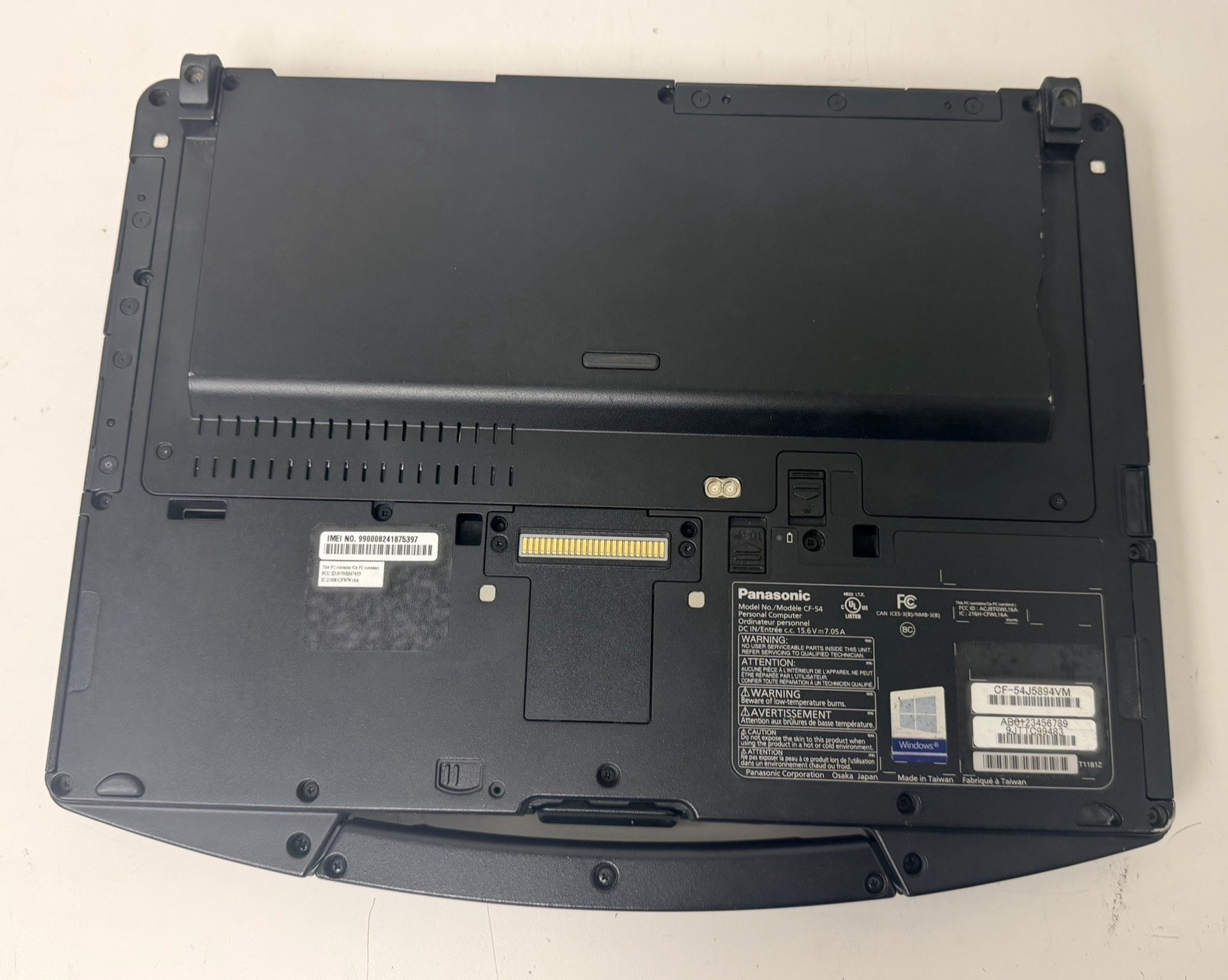 Panasonic Toughbook CF-54J58 7300U TOUCH 32GB RAM 512 SSD GPS Win11 3,920 HRS