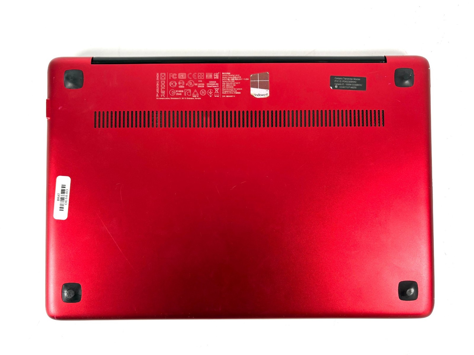 FOR PARTS: Lenovo Ideapad U410 – 14″ HD, 1.70GHz i5, 8GB RAM, 1TB HDD