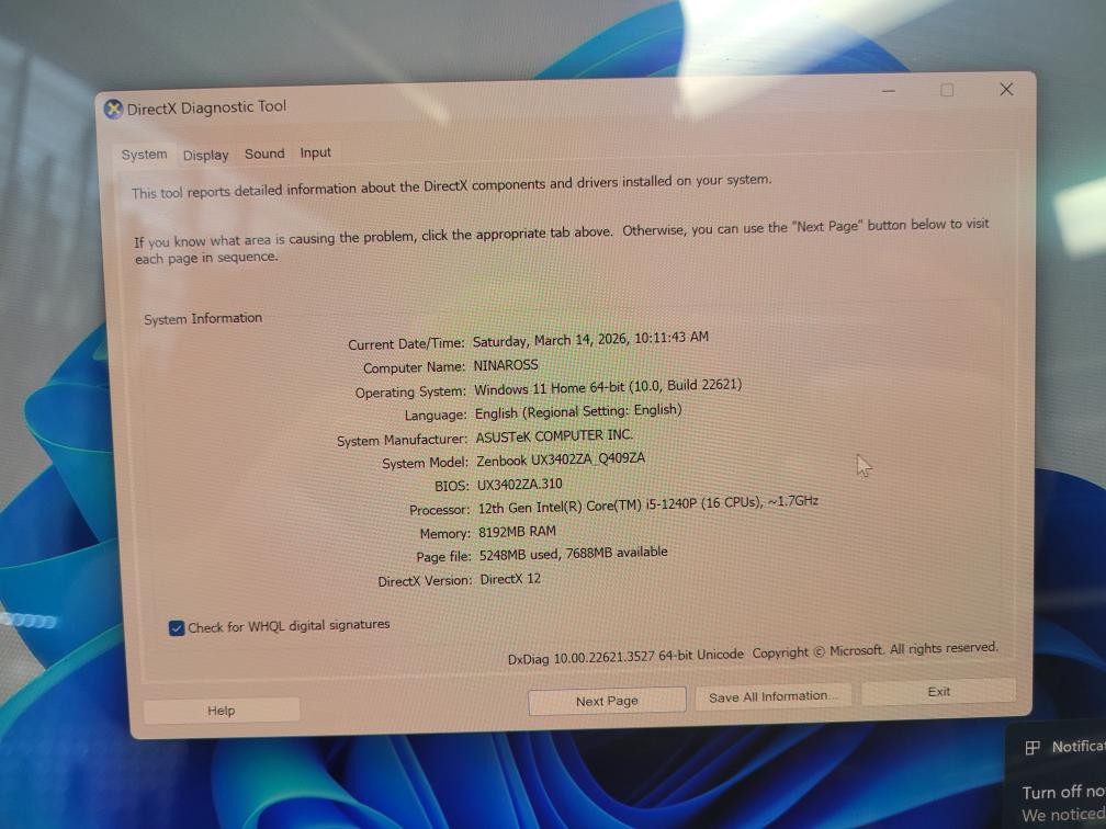 ASUS ZENBOOK Q409Z (P04022932)