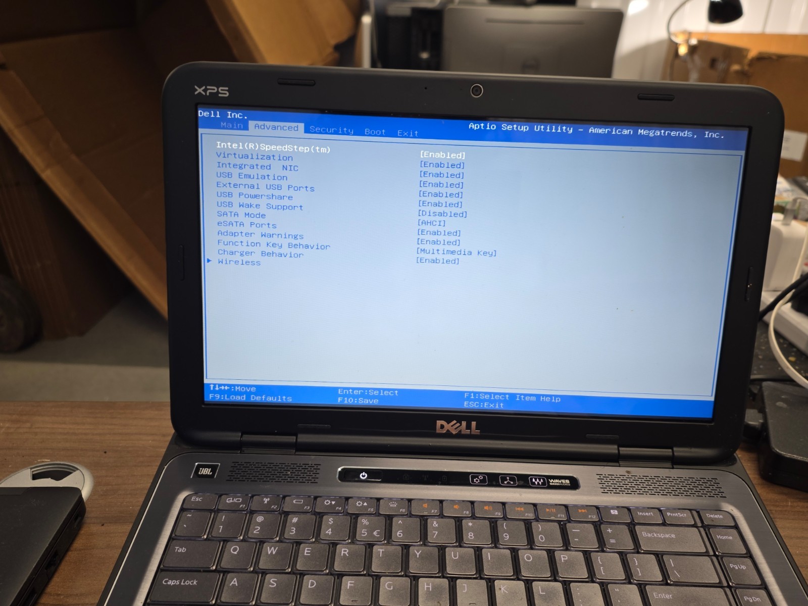 14″ Dell XPS L402X – i5-M560, 6GB RAM – Boots to bios!!