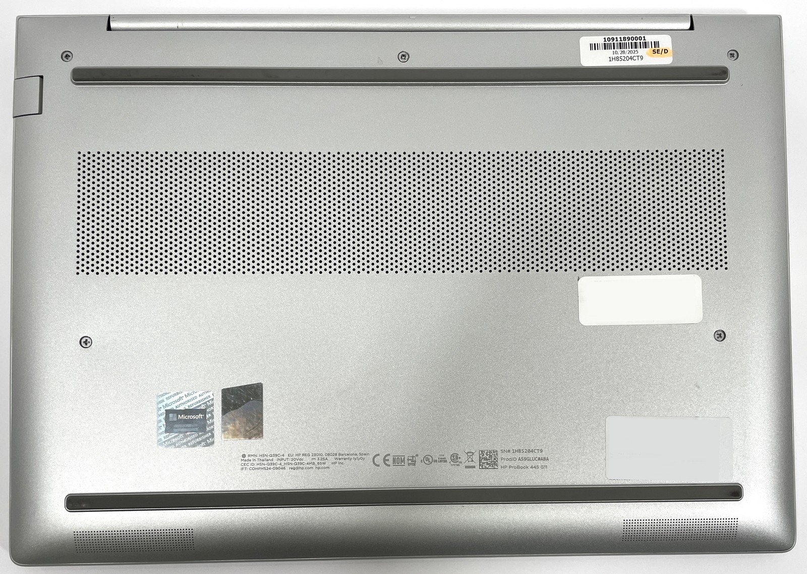 HP ProBook 445 G11 Laptop Ryzen 7 7735U 512GB SSD 24GB RAM Radeon 680M – Win 11