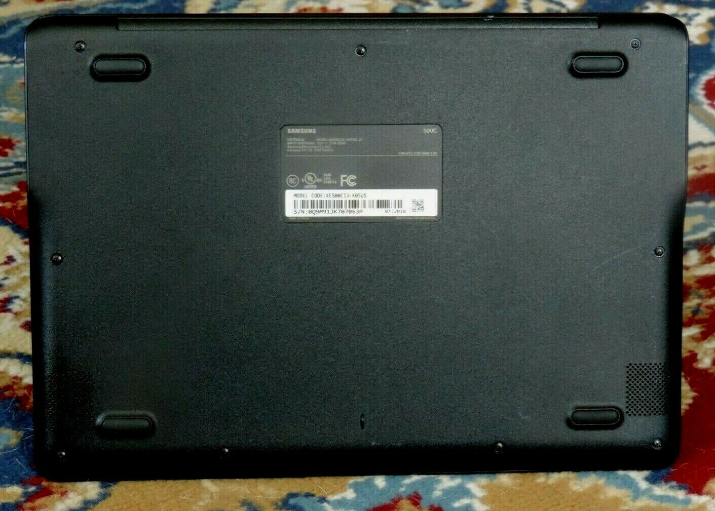 Samsung Chromebook 500C XE500C13-K05US (16GB, Intel Celeron N, 2.48GHz, 2GB)…