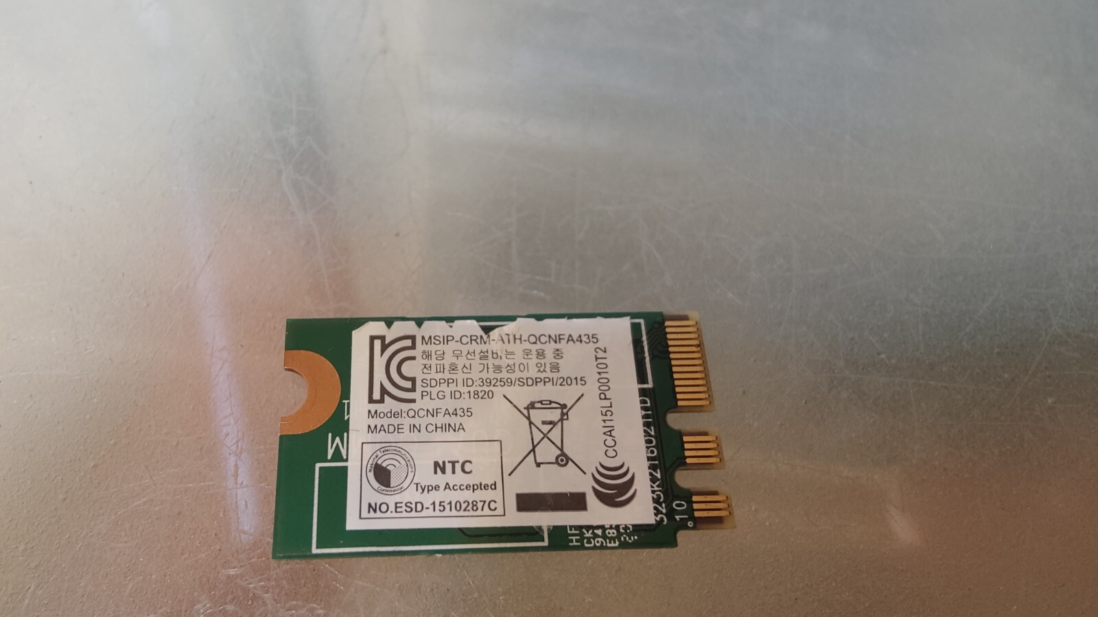 ACER EX215-52 A315-42 32 56 P2410 A515-43 DUAL BAND WIFI CARD COMBO KE11A0L001