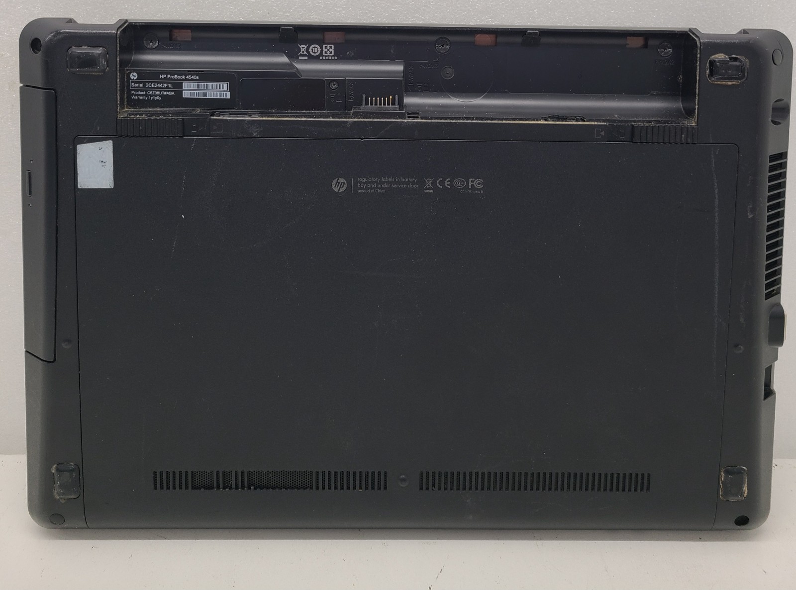 HP ProBook 4540s 15.6″ Laptop Intel Core i3-3110M 4GB Ram NO HD/OS/BATT (FL)