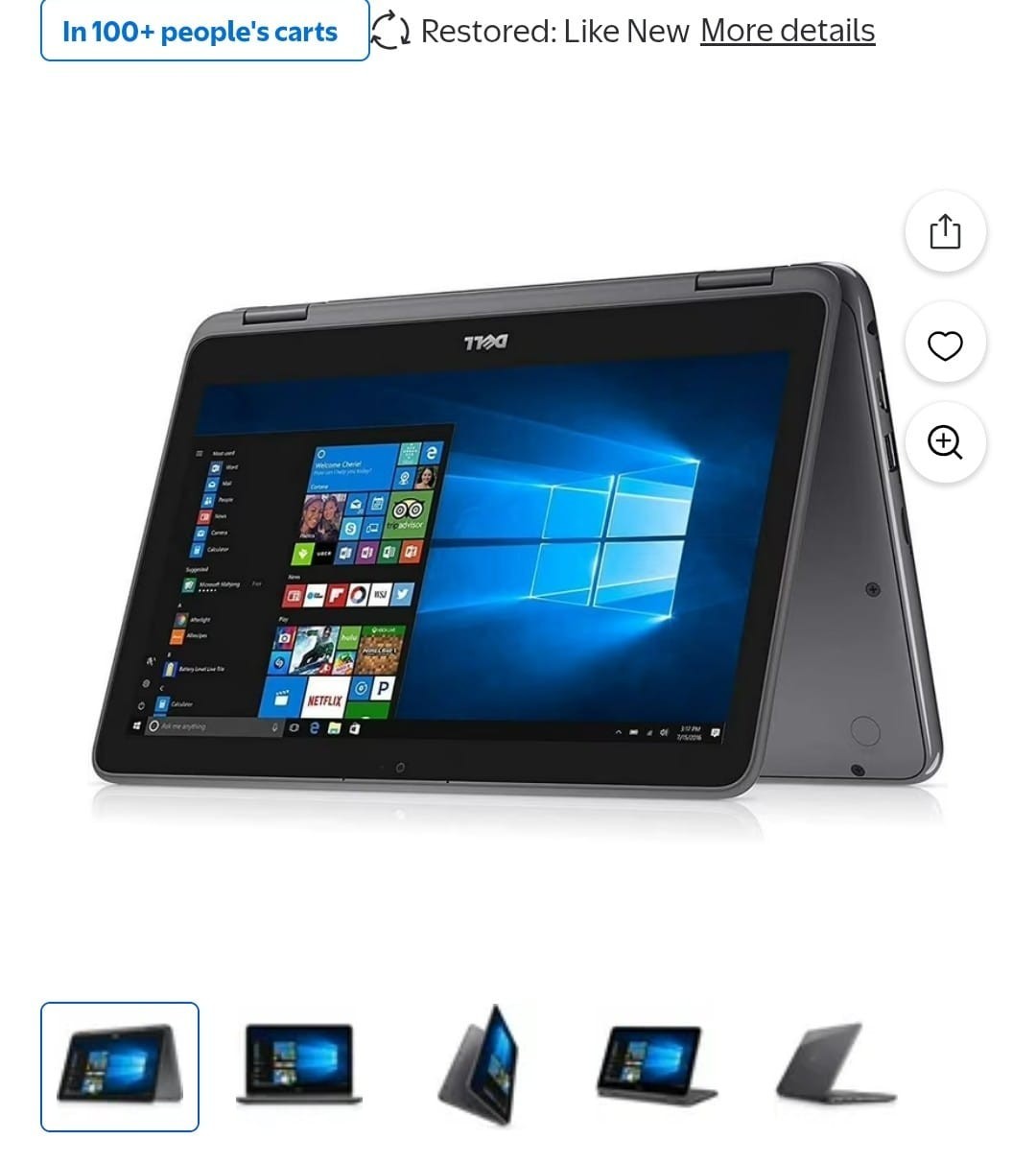 Dell Latitude 3190 2-in-1 11.6″ Pentium N5030 4GB RAM 128GB SSD Windows 11 Pro