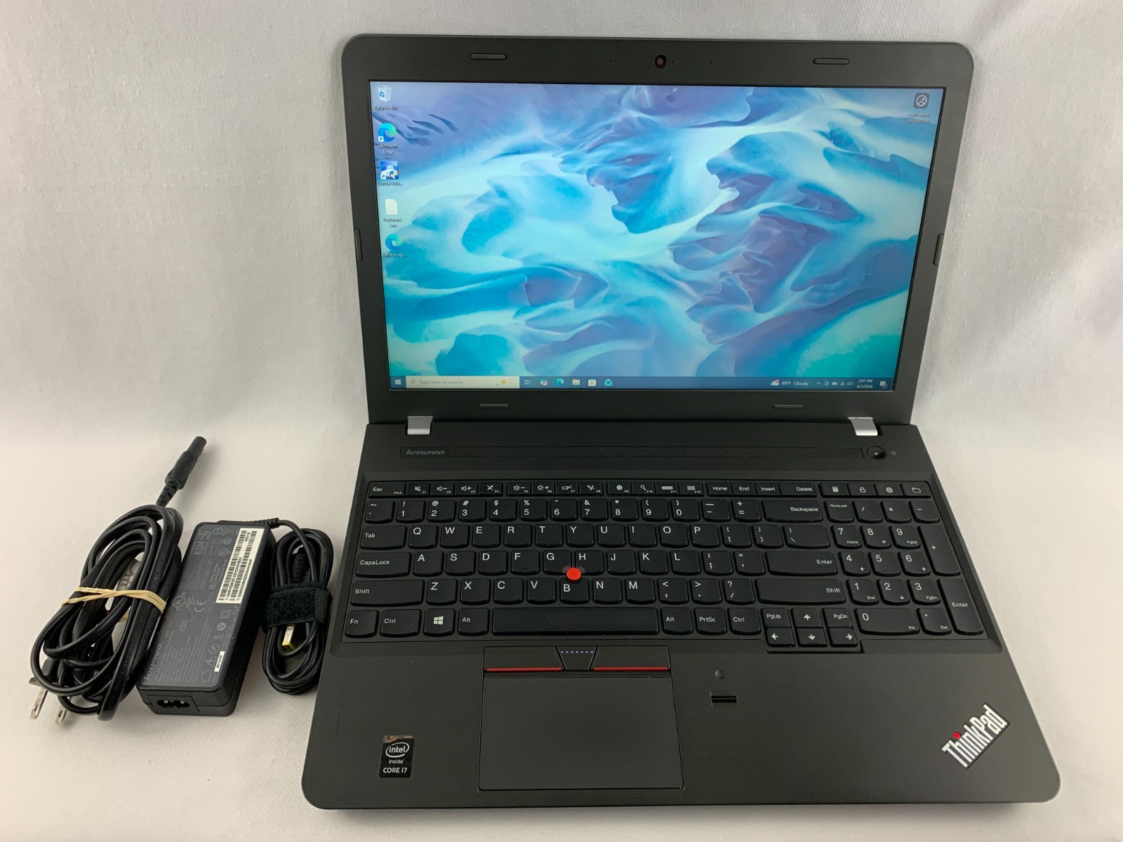 Lenovo ThinkPad E550 Laptop Intel Core i7-5500U 2.4GHz, 8GB RAM, 500GB SSD, W10P