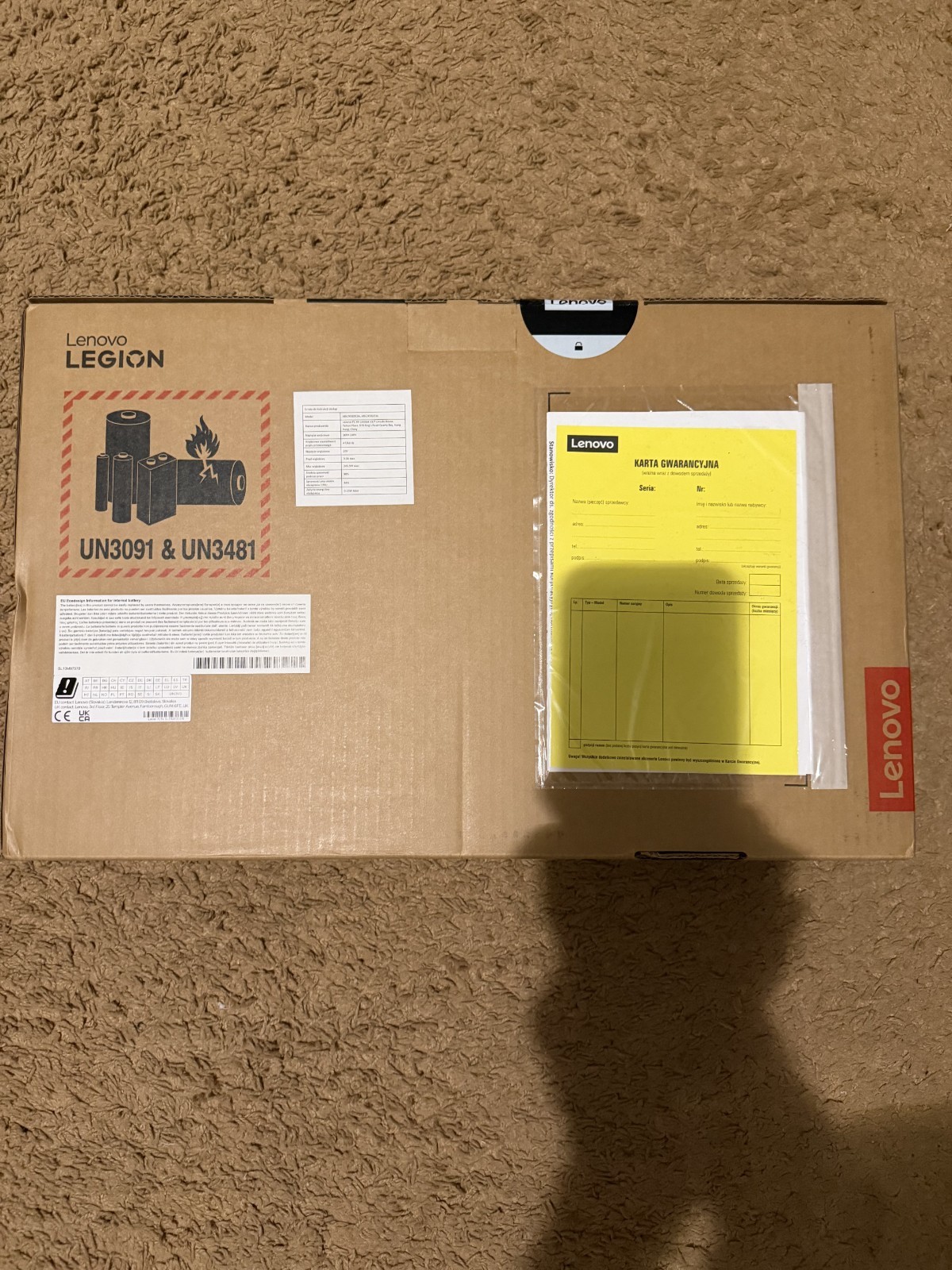 Lenovo Legion 5 15IRX10 i7-13650HX RTX 5060 16GB 512GB OLED NEW