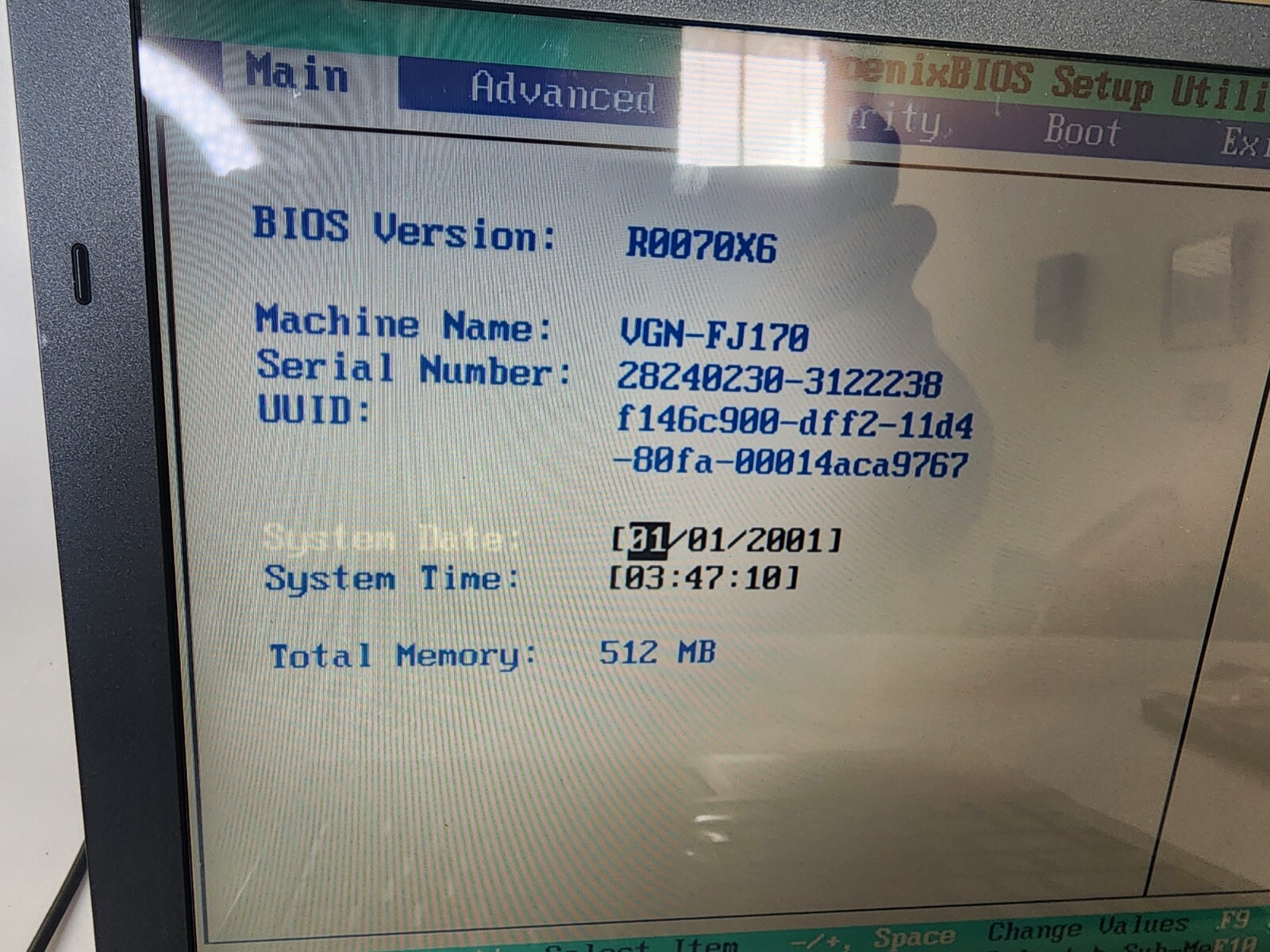 Sony Vaio PCG-7F1L Notebook Laptop 512mb RAM Pentium@1.73ghz 100gb Hdd READ