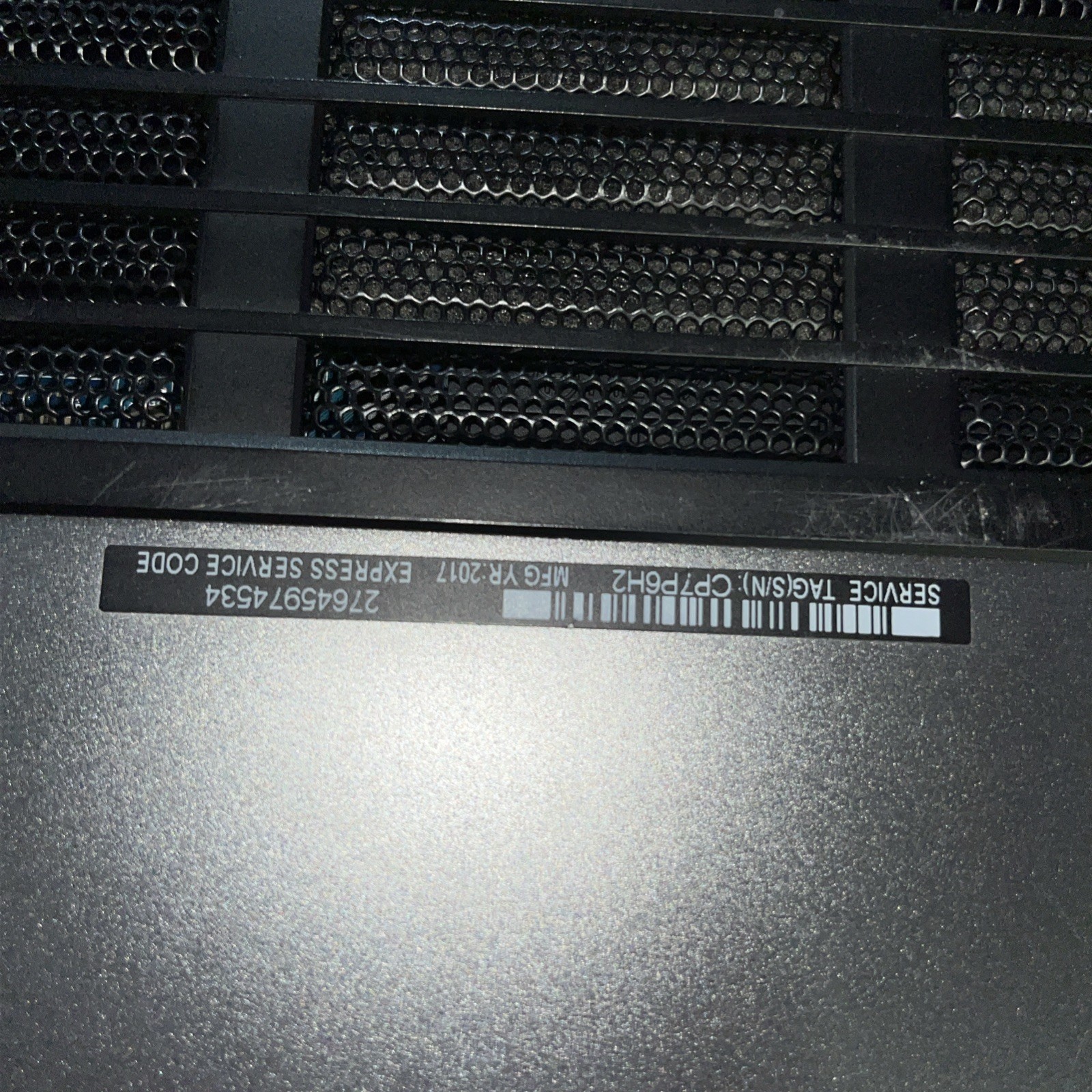 ALIENWARE 15 R3 INTEL CORE I5-7300HQ 2.50GHZ 6GB RAM NO HD