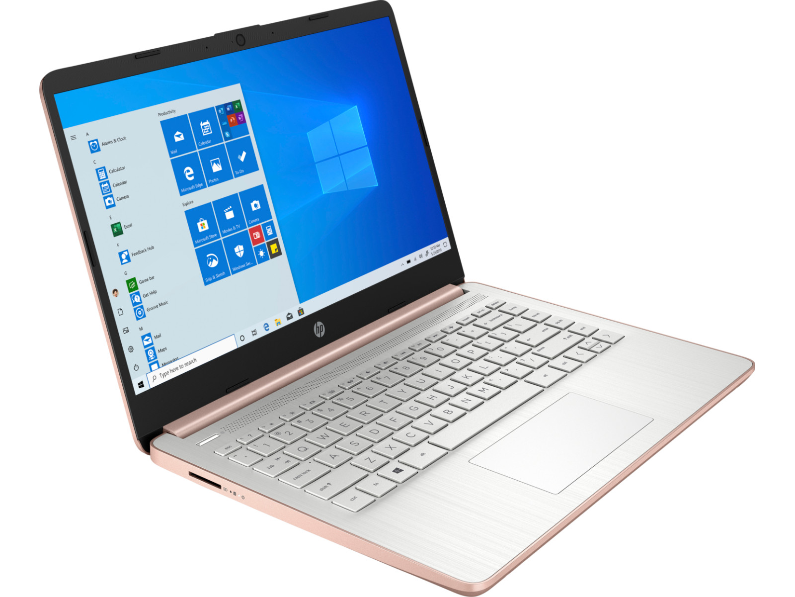 HP 14” HD Laptop, AMD 2-Core CPU, 8GB RAM 184GB SSD (64+120), Win 11, MS 365