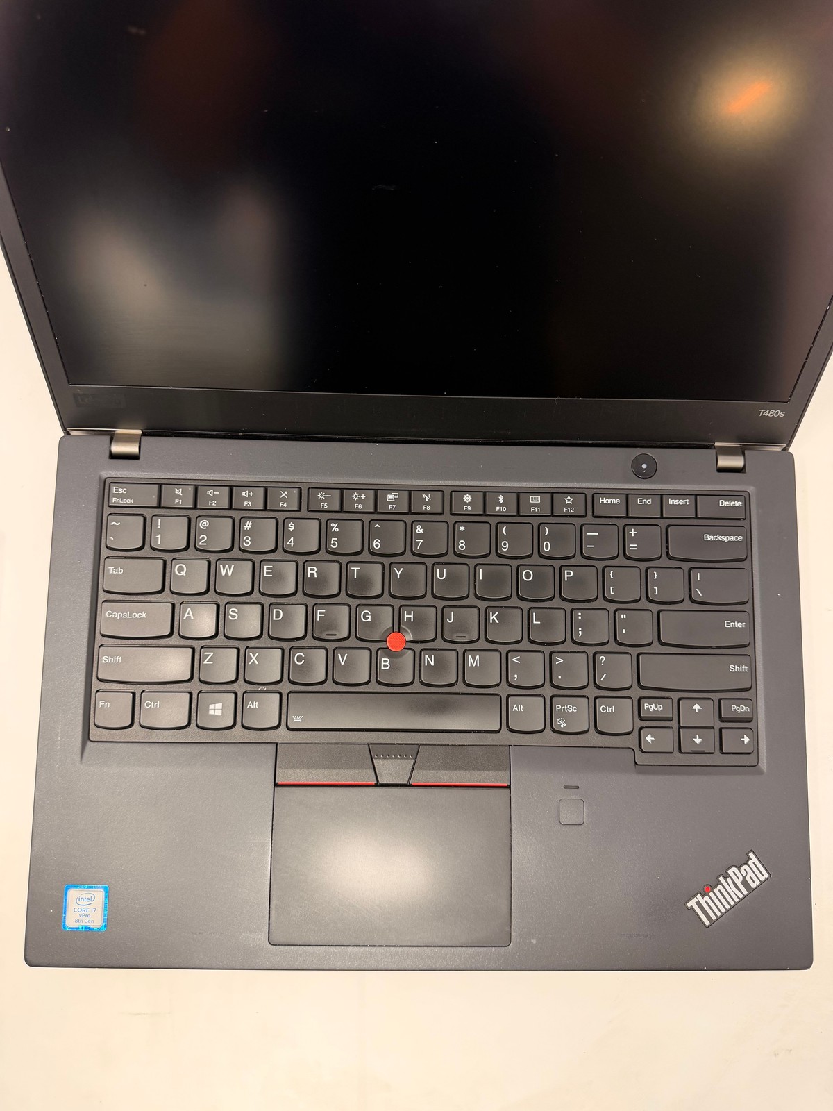 Lenovo ThinkPad T480s i7-8650U 16GB Intel Wireless 8265 / 8275 480GB NVMe SSD