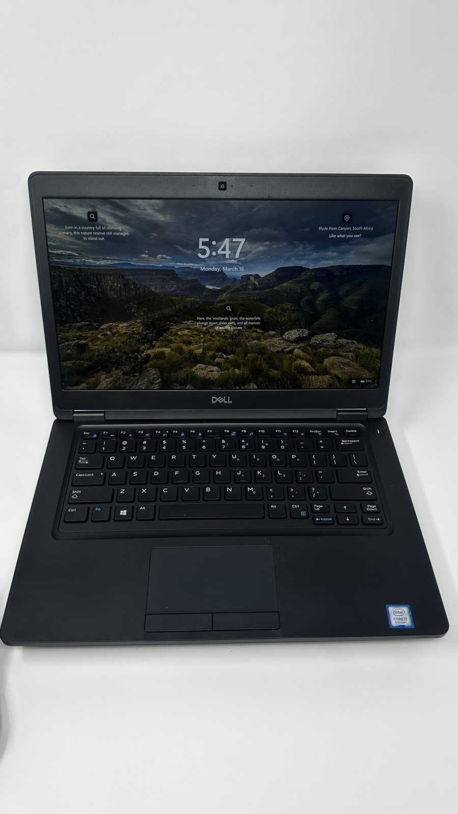 Dell Latitude 5490 i7-8650U 16GB 238GB SSD Windows 11 Pro 14″ Black