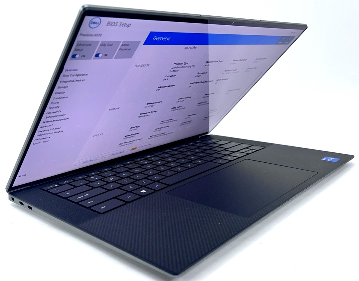 Dell Precision 5570 15″ 4K Touch I7-12800H 3.70GHz 32GB 512GB A2000 *Grade D*