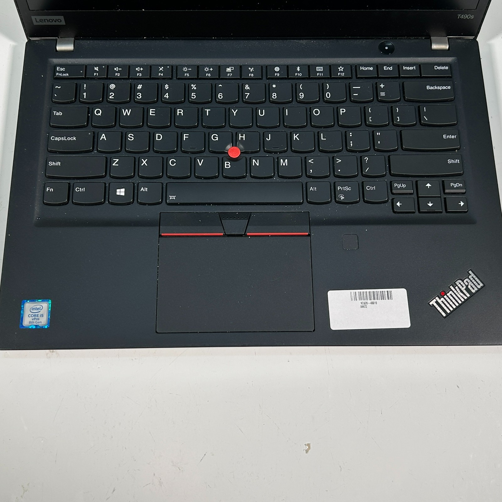 Lenovo ThinkPad T490s Intel Core i5-8365U 1.60GHz 8GB RAM 256GB NVMe NO BATT/OS