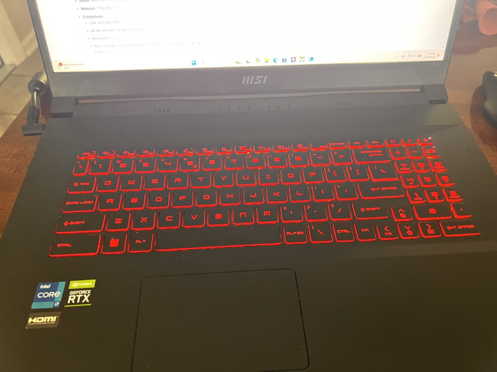 MSI Katana GF76 12UE-026 17.3-inch gaming laptop