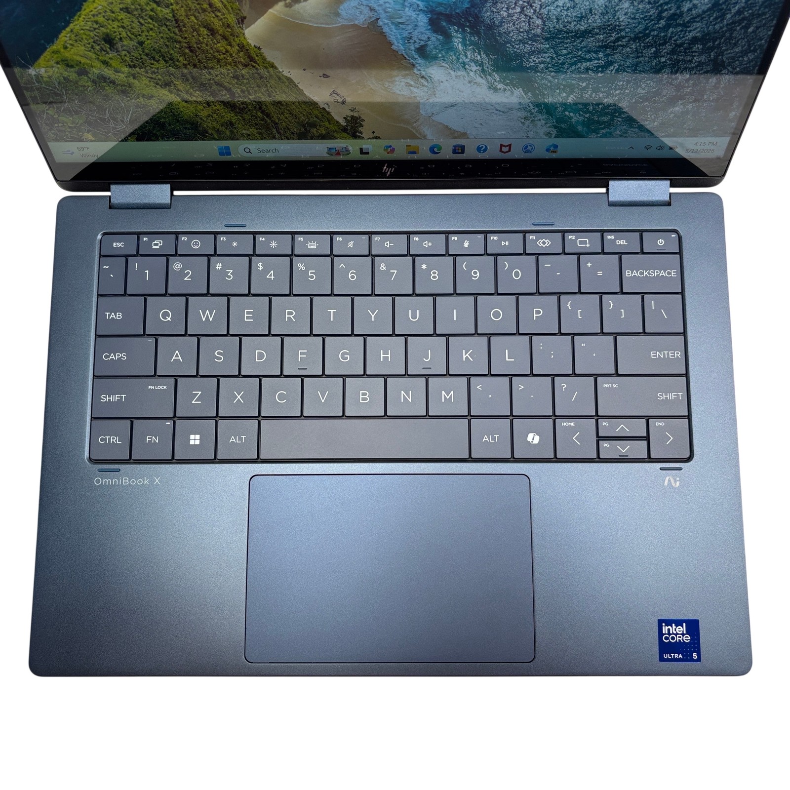 HP OmniBook 14-fm0013dx Win 11 Core Ultra 5 226V 2.1GHz 16GB RAM 512GB SSD 14″