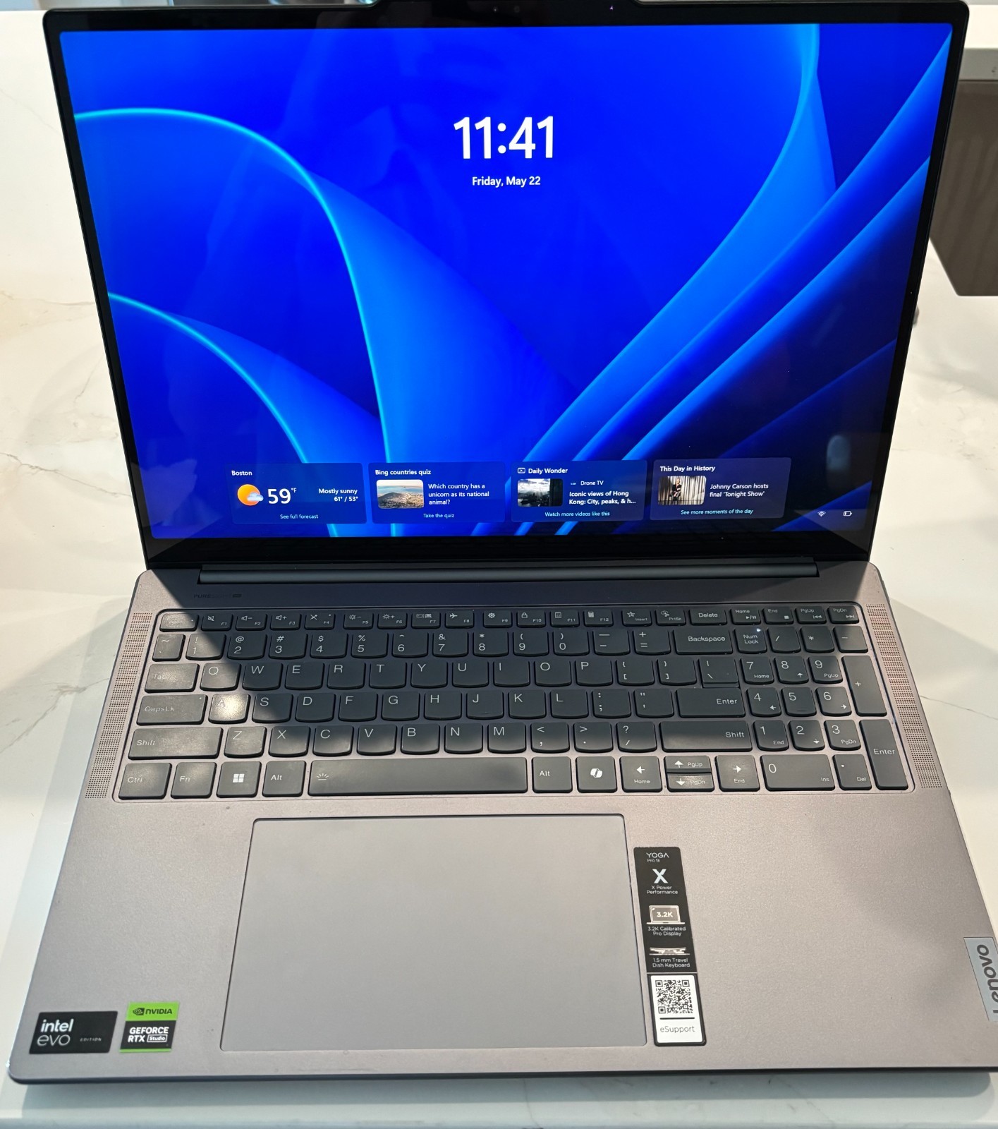 Lenovo – Yoga Pro 9i 16″ 3.2K Touchscreen Laptop – Intel Core Ultra 9 185H with