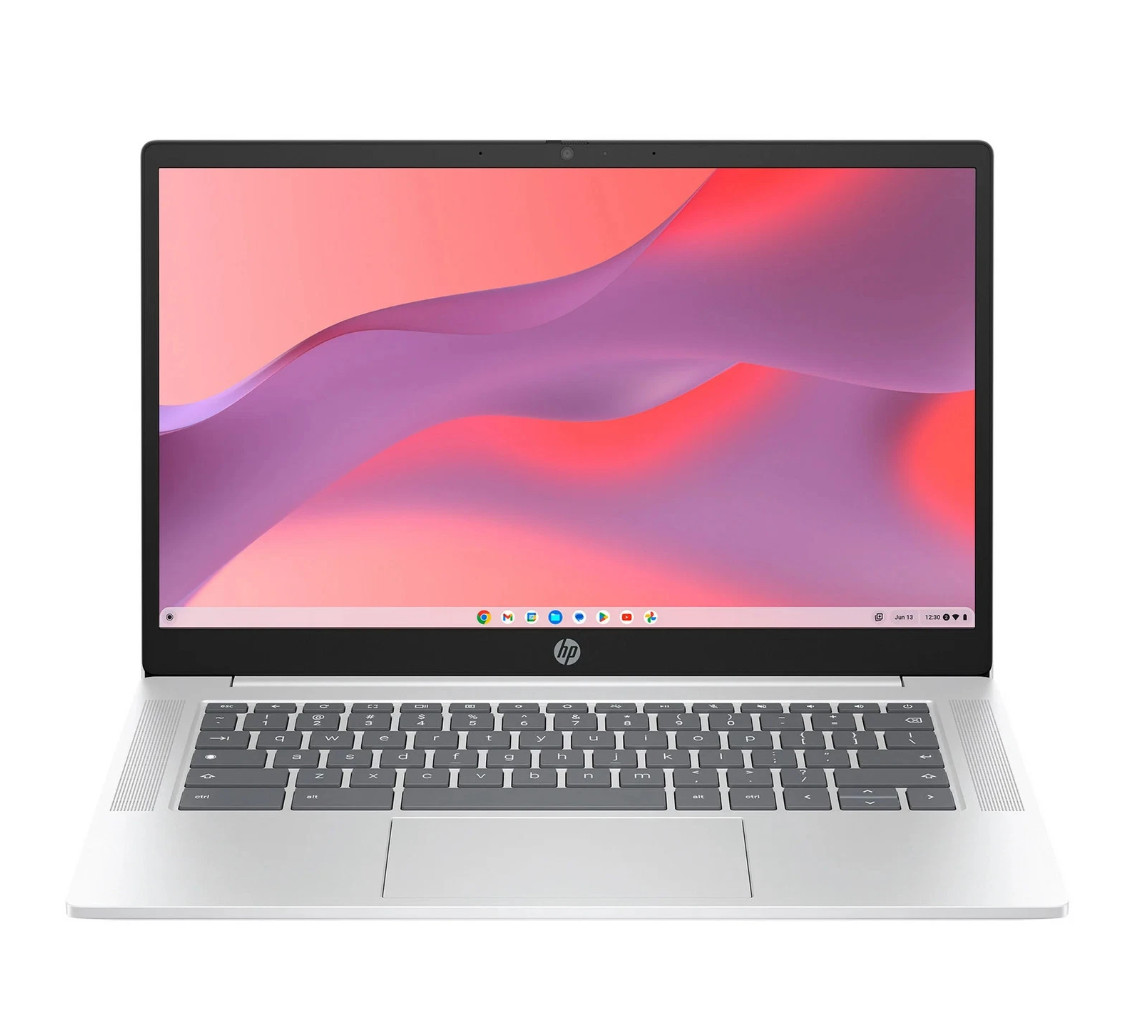 HP 14a-nf0131wm Chromebook 14″HD N200 4GB 128GB UFS ChromeOS