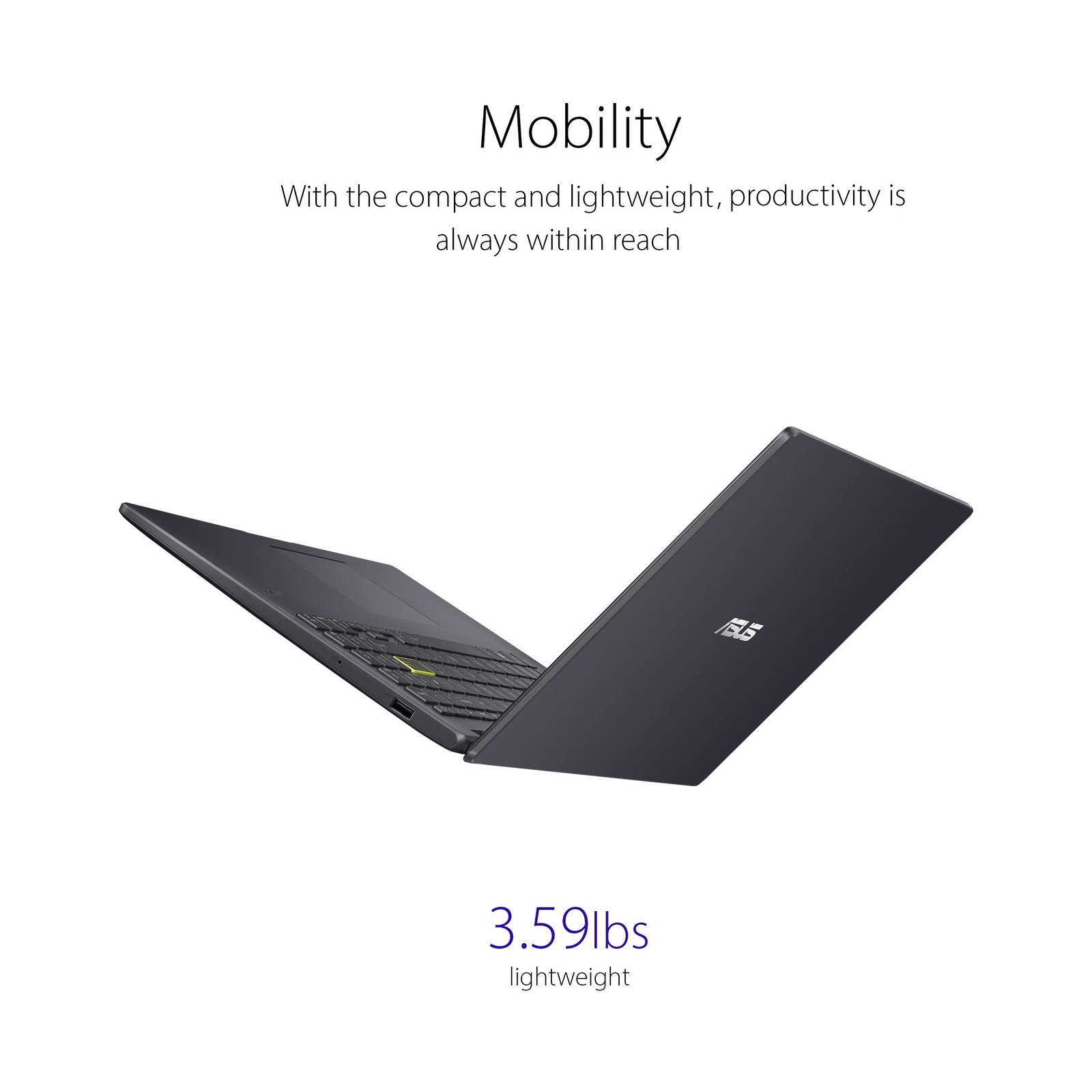 ASUS Vivobook L510 Laptop 15.6” N4020 4GB RAM 64GB Win11 Home S Mode L510MA-AS02
