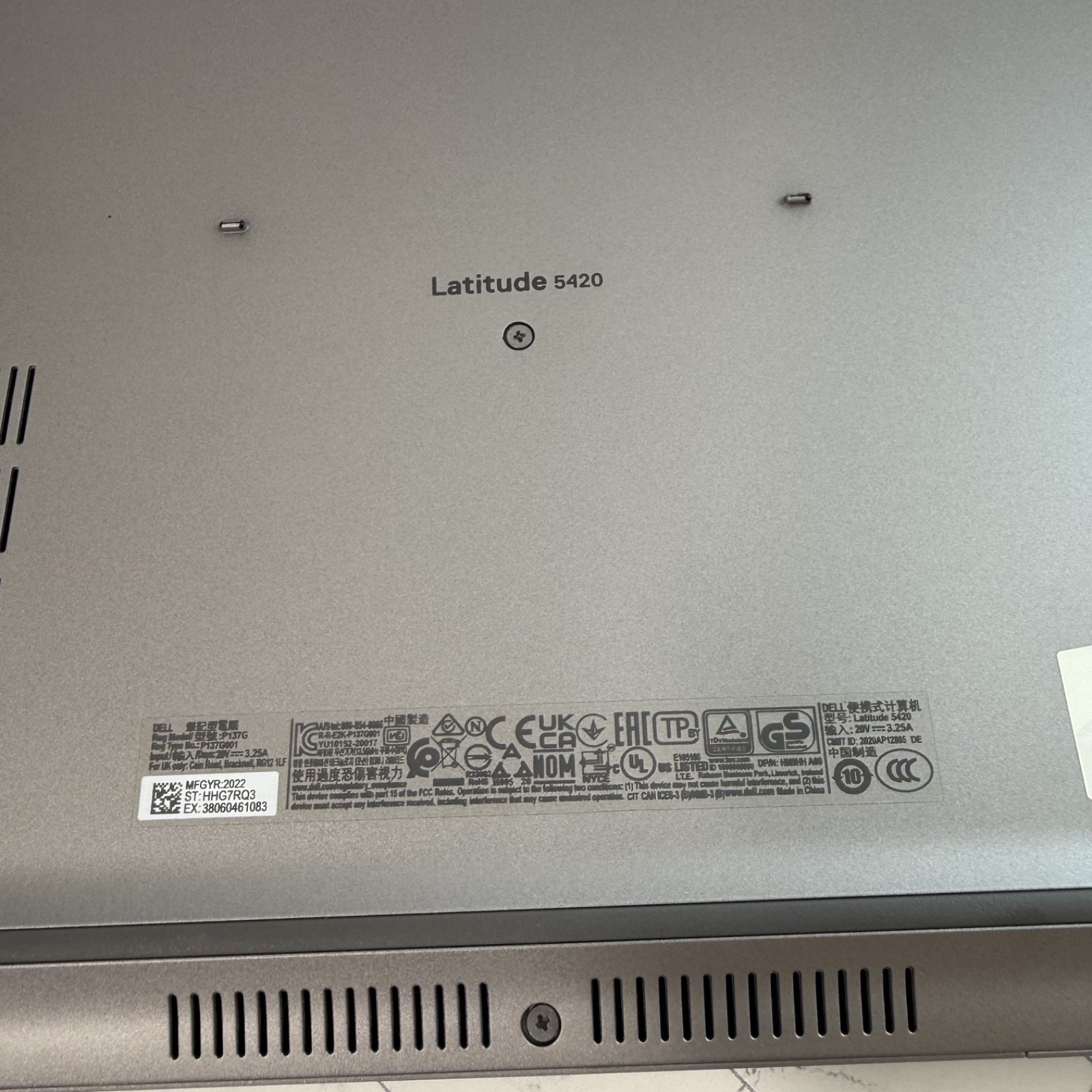 Dell Latitude 5420 14″ i7-1185G7 3.0GHz 16GB 512GB Xe Graphics Win 11 Pro #H450