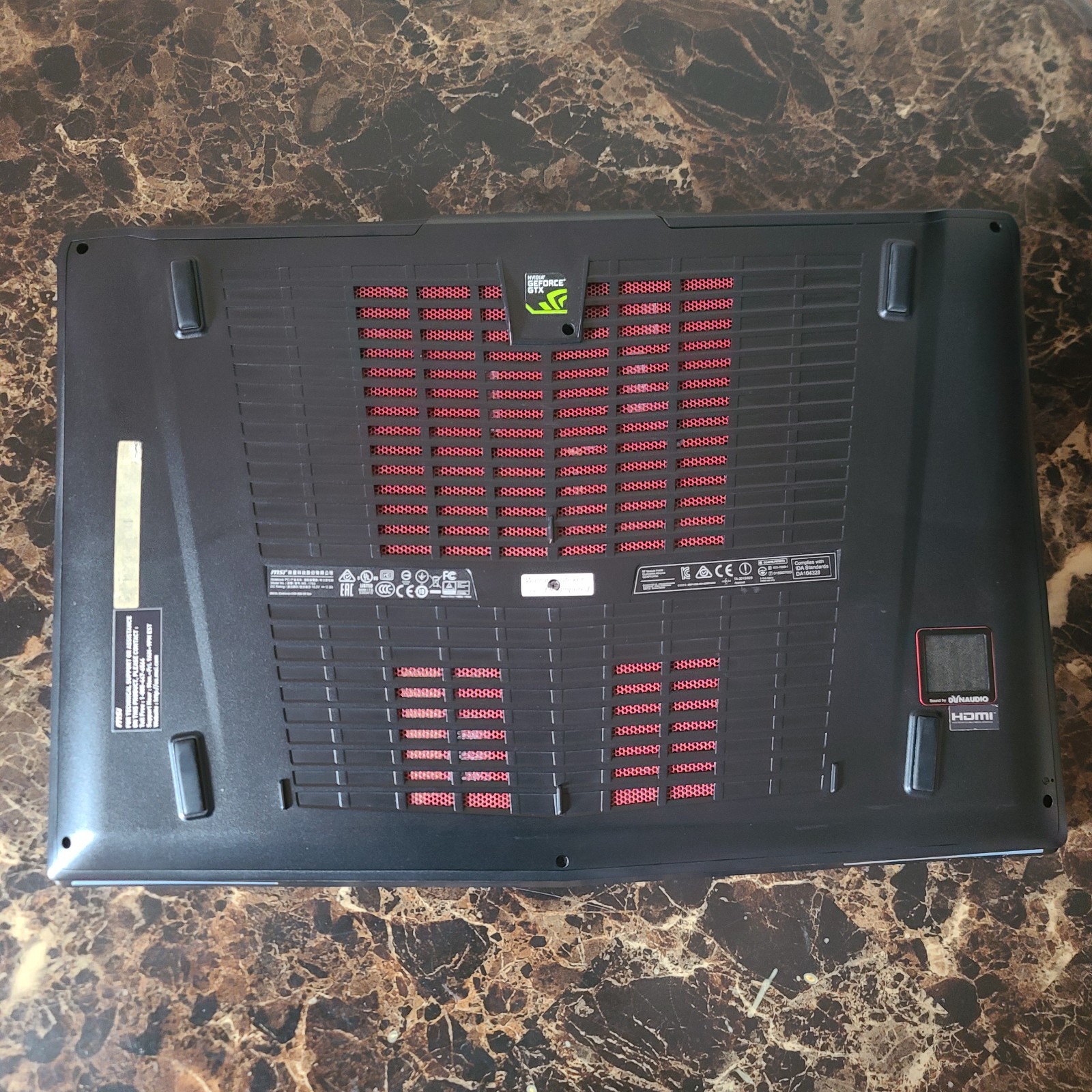 MSI GT72VR 7RE DOMINATOR GAMING LAPTOP i7-7700HQ 16GB RAM GTX 1070 128GB-1TB.