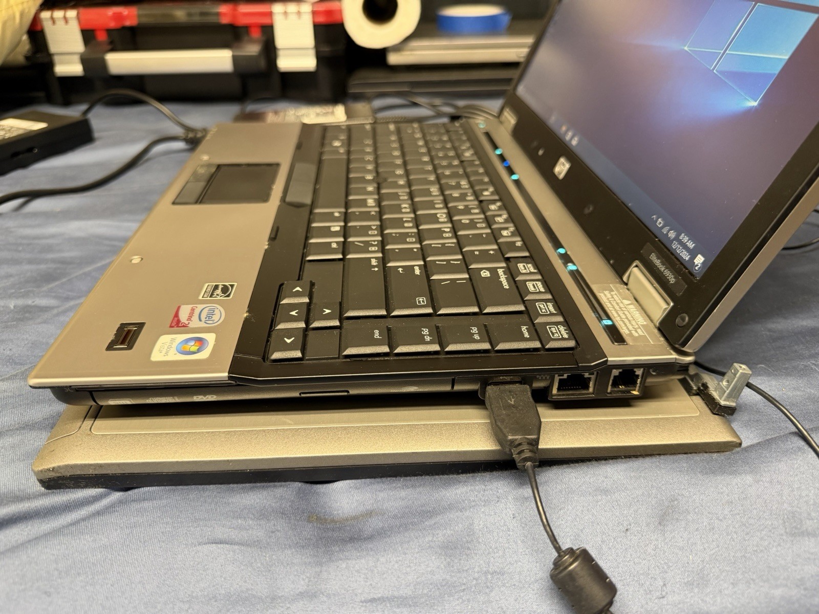 HP Elite 6930p 14”, Win10pro, Intel C2D 2.53Ghz, 160 GB, 4 GB, DVDRW, WiFi #005