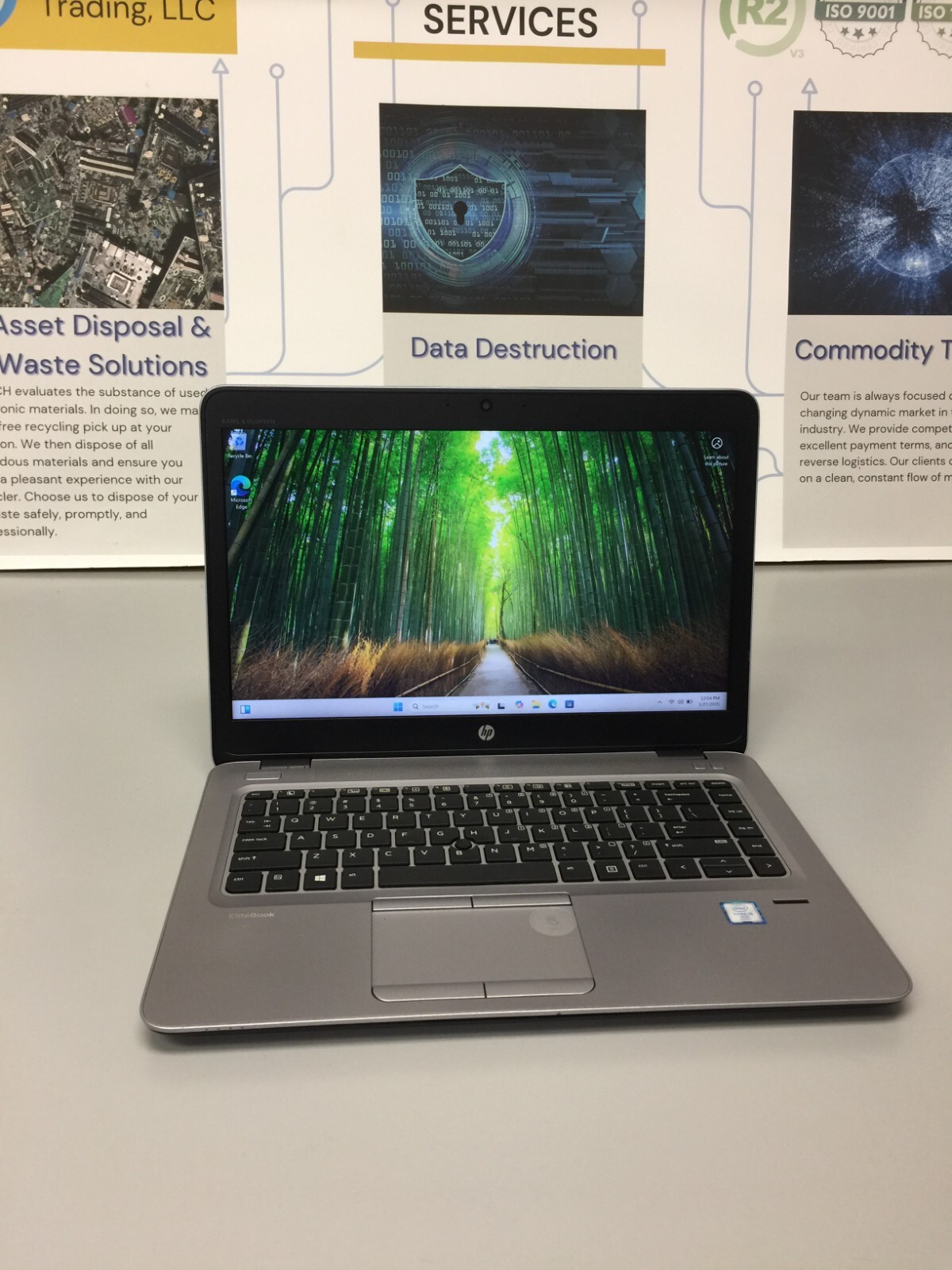 HP EliteBook 840 G3 14″ Core i5 6th gen 2.40GHz 12GB RAM 256GB SSD