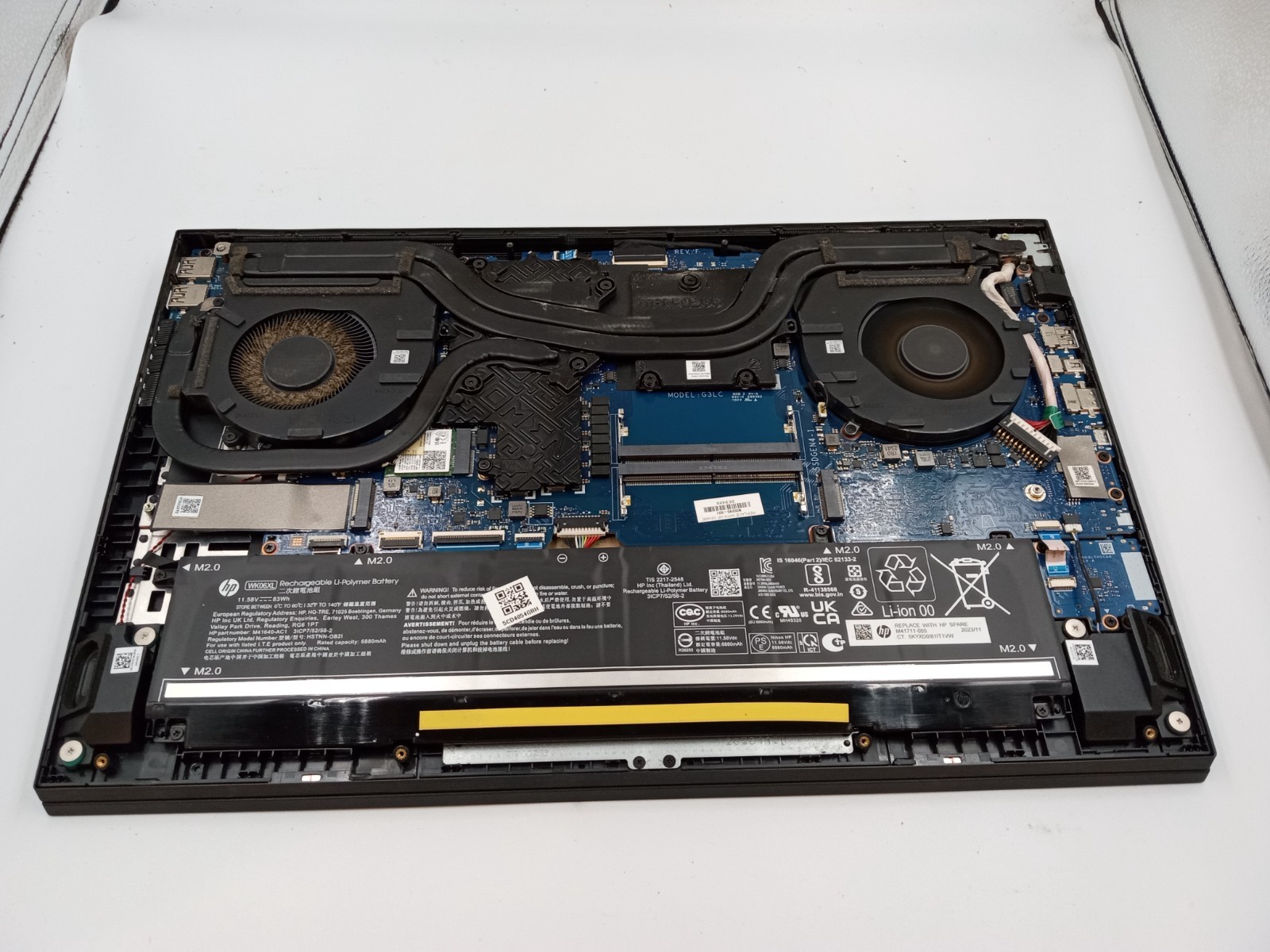 HP Omen 17-ck2095cl Laptop Intel i9-13900HX Nvidia RTX 4080 – PARTS – READ!