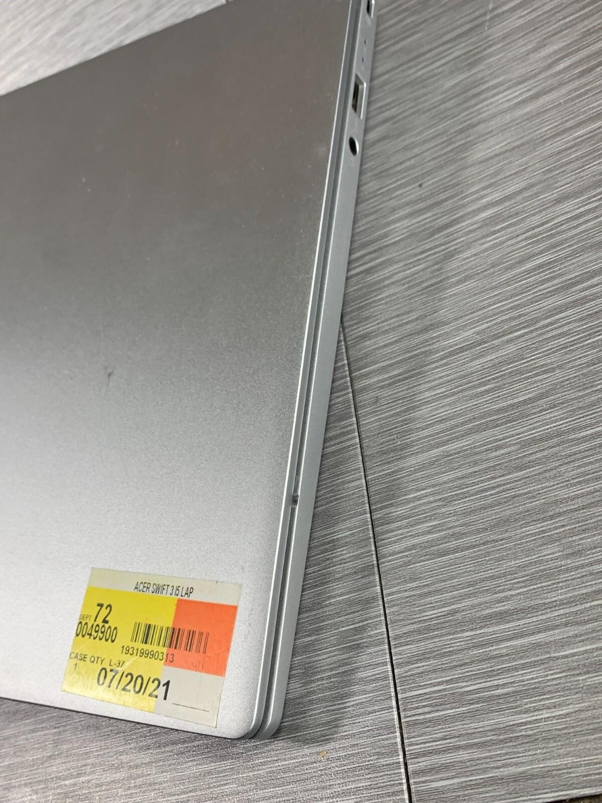 Acer Swift 3 Silver Laptop- N19H3 13.5″ i5 10th Gen | For Parts