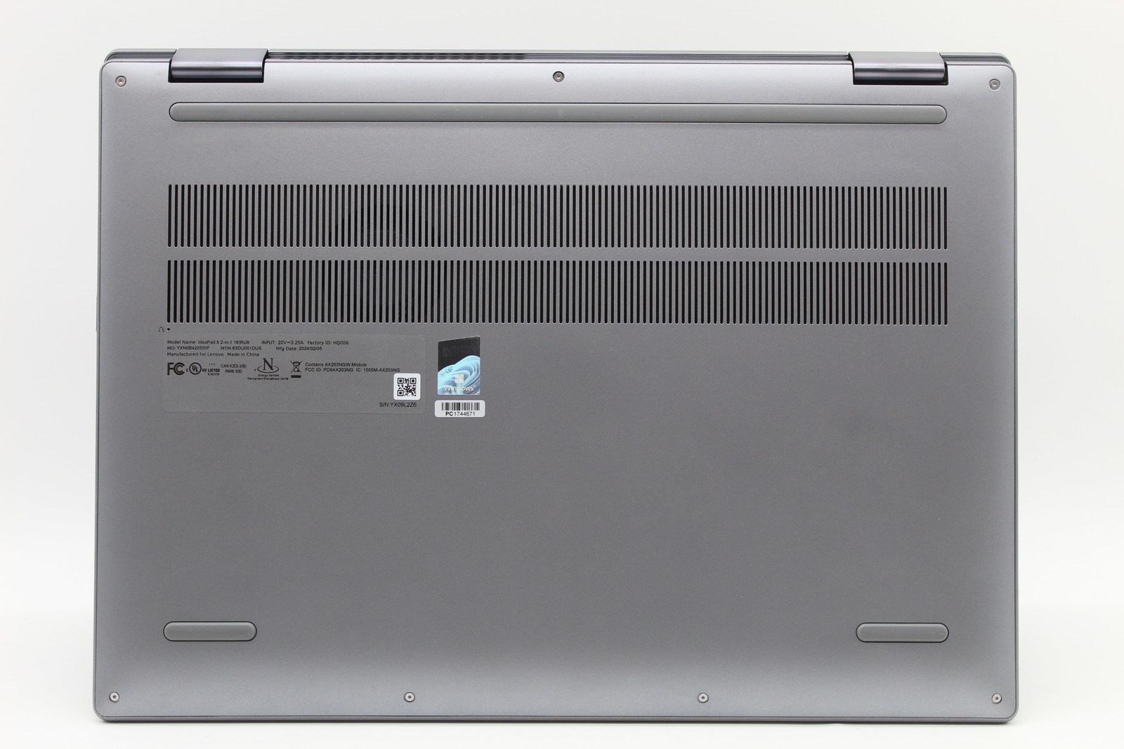 Lenovo IdeaPad 5 16″ Touch Intel Core 5 120U 1.4GHz 16GB 512GB SSD PC1744671