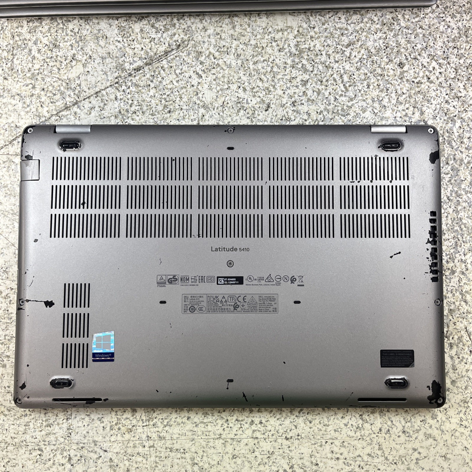DELL LATITUDE 5410 CORE I7-10810U 16GB RAM NO DRIVE