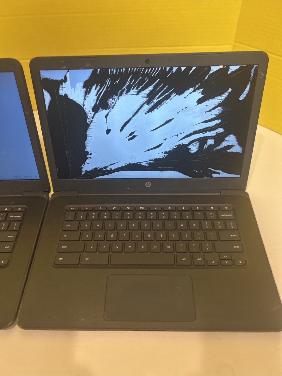 2x HP Chromebook 14 G5 Chrome OS Working See Photos